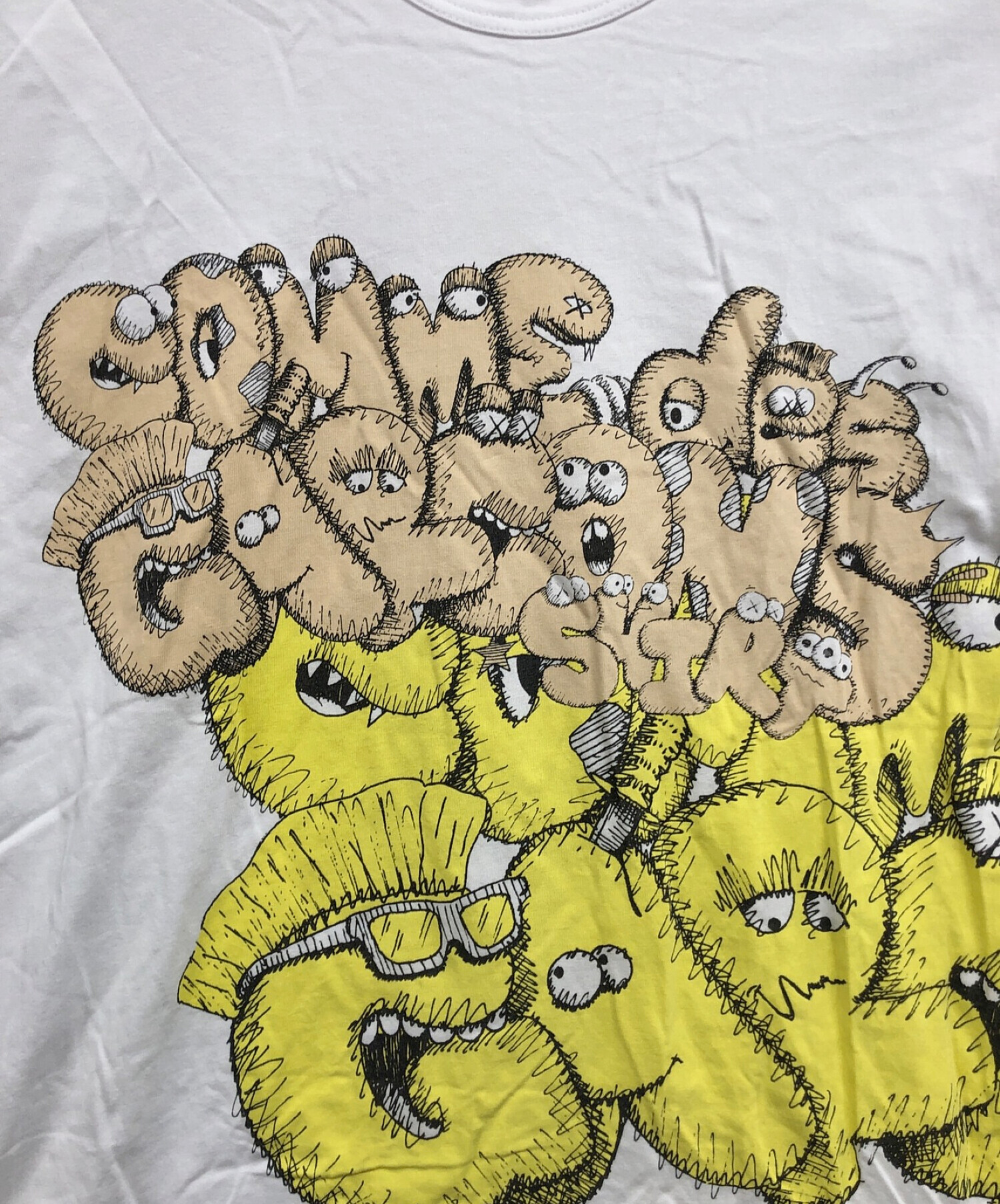 COMMEdesGA新品　コムデギャルソンシャツ　COMME des GARCONS × KAWS