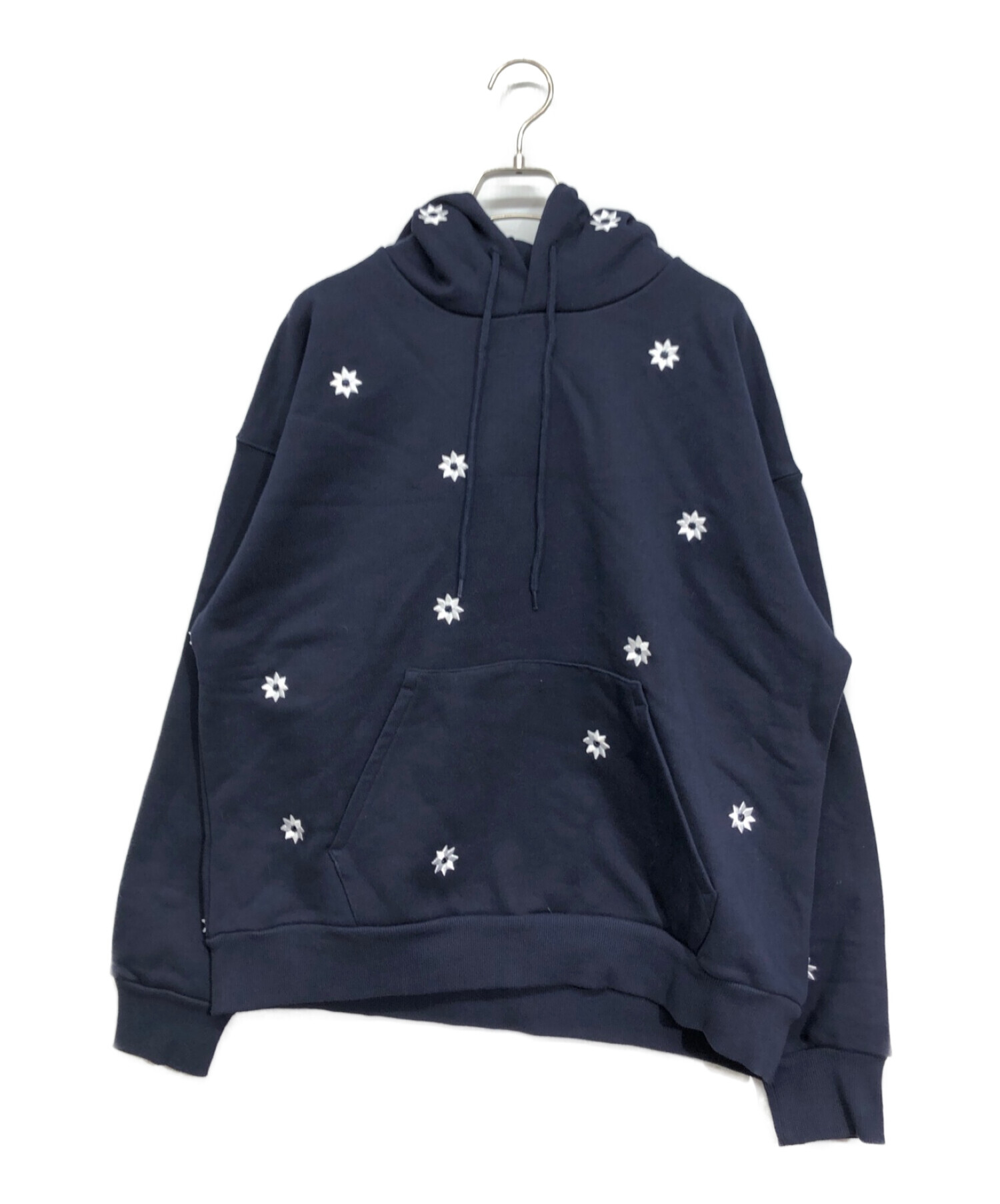 中古・古着通販】NICK GEAR (ニックギア) SP Flower HOODIE ネイビー