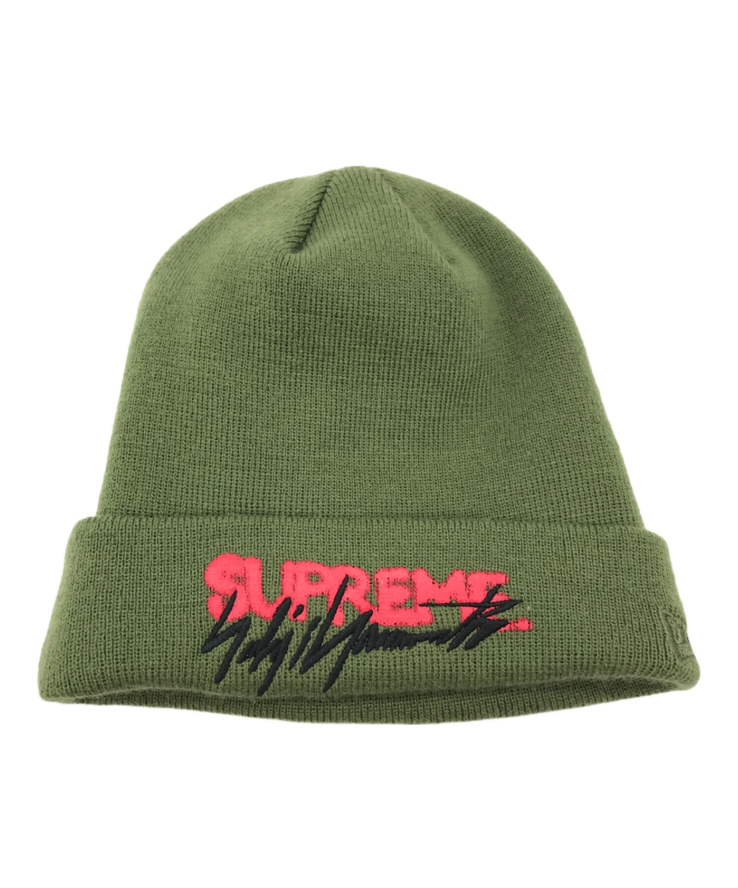 中古・古着通販】Supreme (シュプリーム) YOHJI YAMAMOTO (ヨウジヤマモト) New Era (ニューエラ) ニット帽  グリーン｜ブランド・古着通販 トレファク公式【TREFAC FASHION】スマホサイト