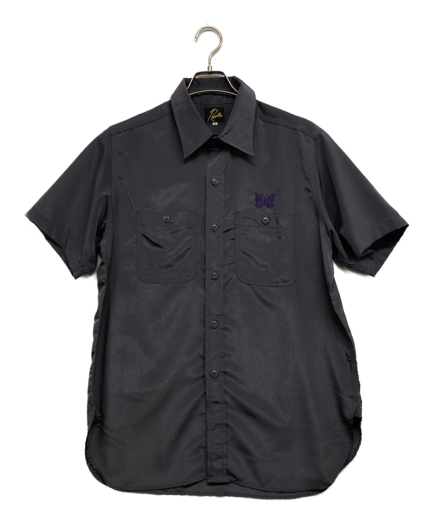 Needles (ニードルズ) S/S WORK SHIRT グレー サイズ:S