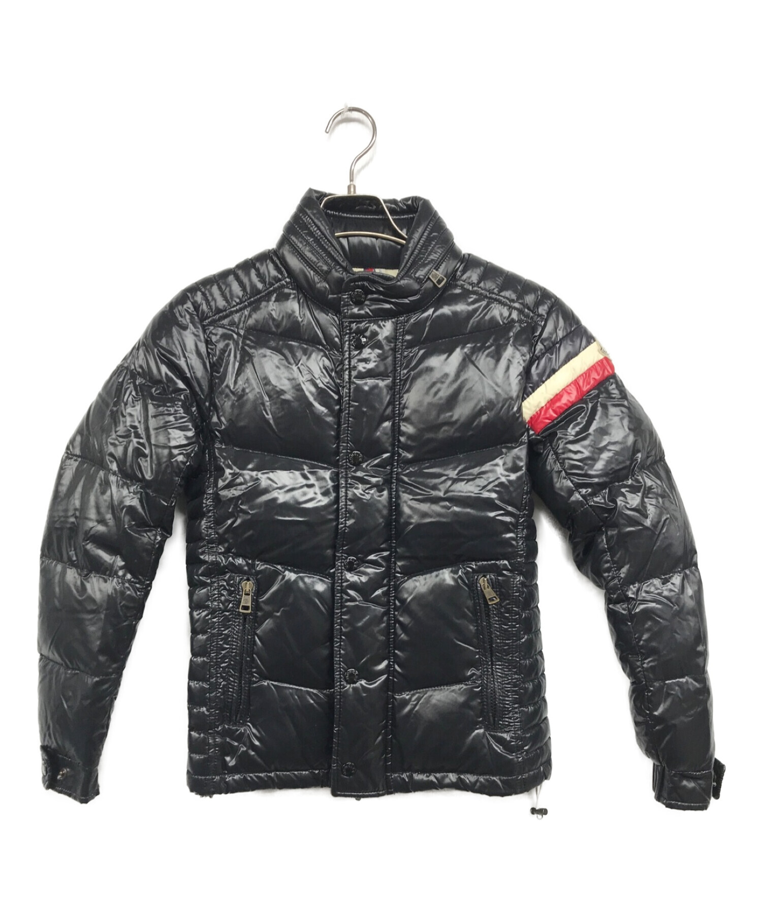 MONCLER (モンクレール) CHAMONIXダウンジャケット ブラック サイズ:00