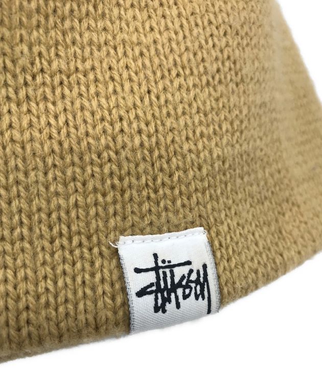 中古・古着通販】stussy (ステューシー) ニット帽 ベージュ｜ブランド