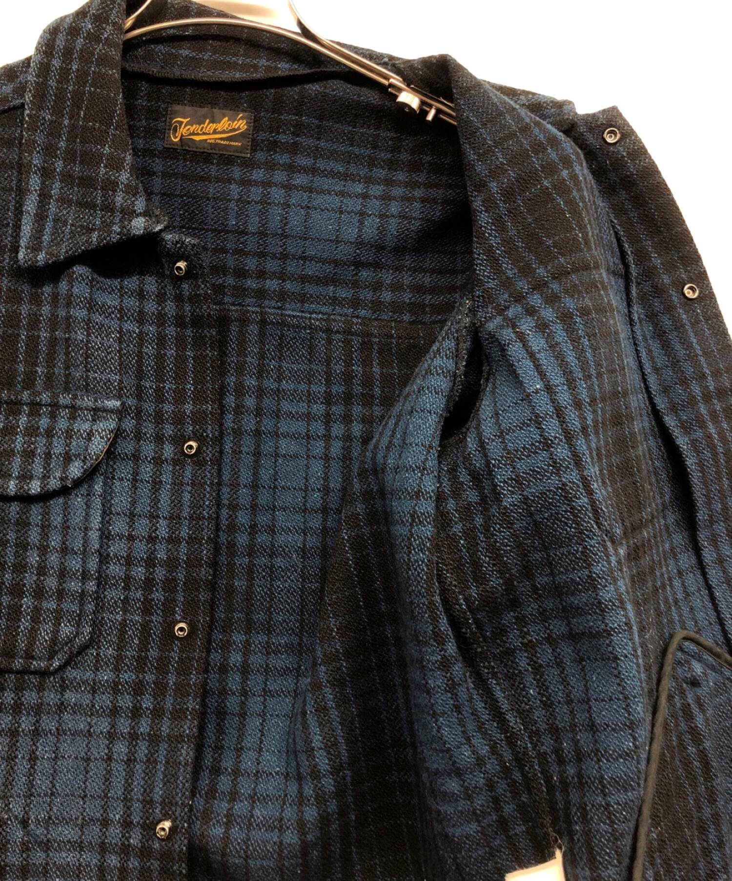 TENDERLOIN (テンダーロイン) T-BEAR WOOLジャケット ブルー サイズ:S