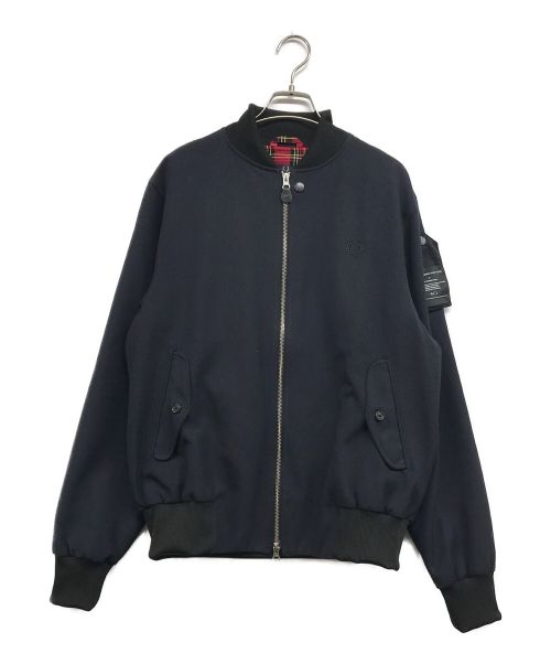 【中古・古着通販】FRED PERRY (フレッドペリー) ART COMES FIRST (アートカムズファースト) MA-1ジャケット ネイビー  サイズ:40｜ブランド・古着通販 トレファク公式【TREFAC FASHION】スマホサイト