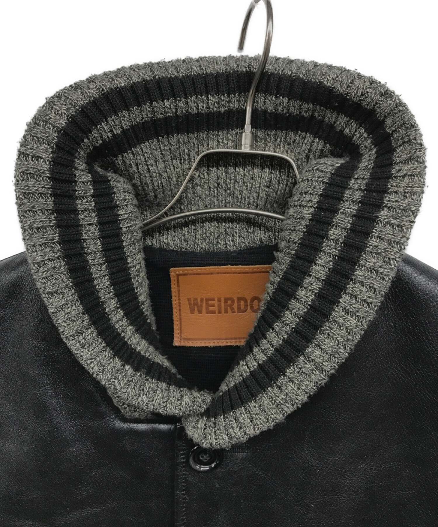 中古・古着通販】WEIRDO (ウィアード) レザーファラオジャケット