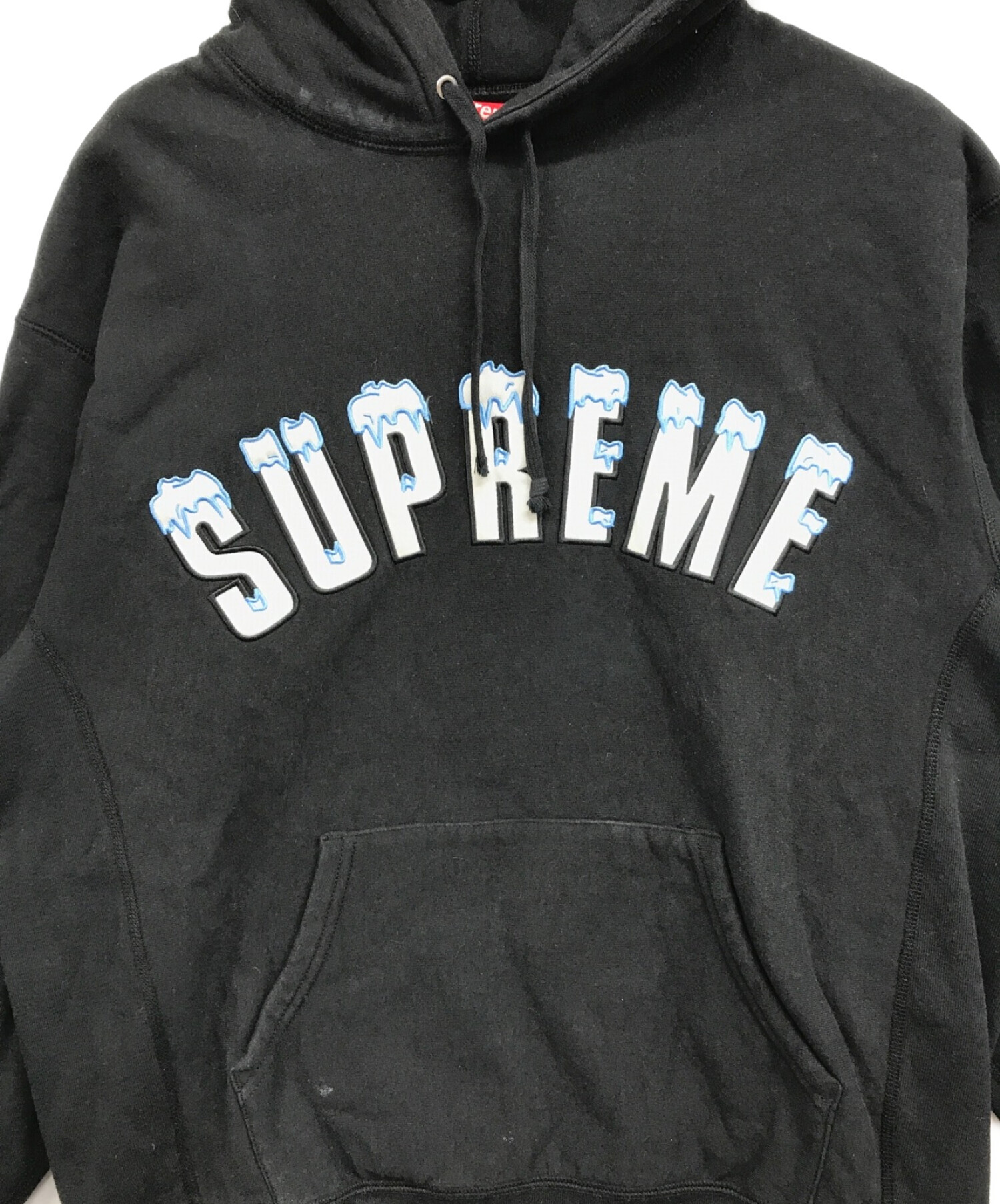 Supreme (シュプリーム) Icy Arc Hooded Sweatshirt ブラック サイズ:L