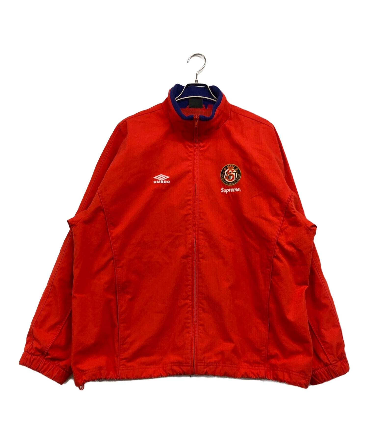 中古・古着通販】SUPREME (シュプリーム) UMBRO (アンブロ) Cotton Ripstop Track Jacket/コットン  リップストップ ジャケット レッド サイズ:XL｜ブランド・古着通販 トレファク公式【TREFAC FASHION】スマホサイト