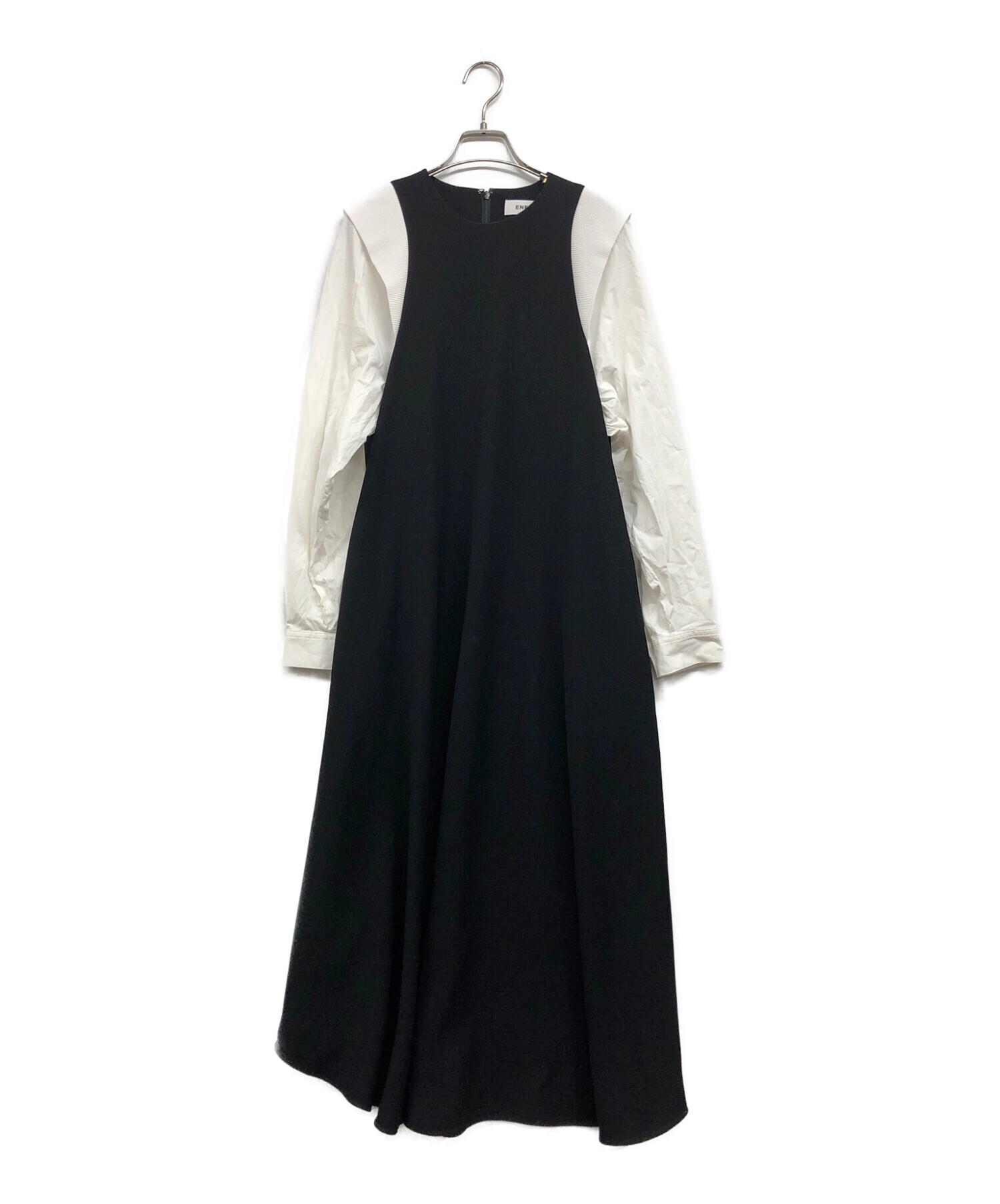 ENFOLD エンフォルド SHIRT SLEEVES DRESS - ワンピース