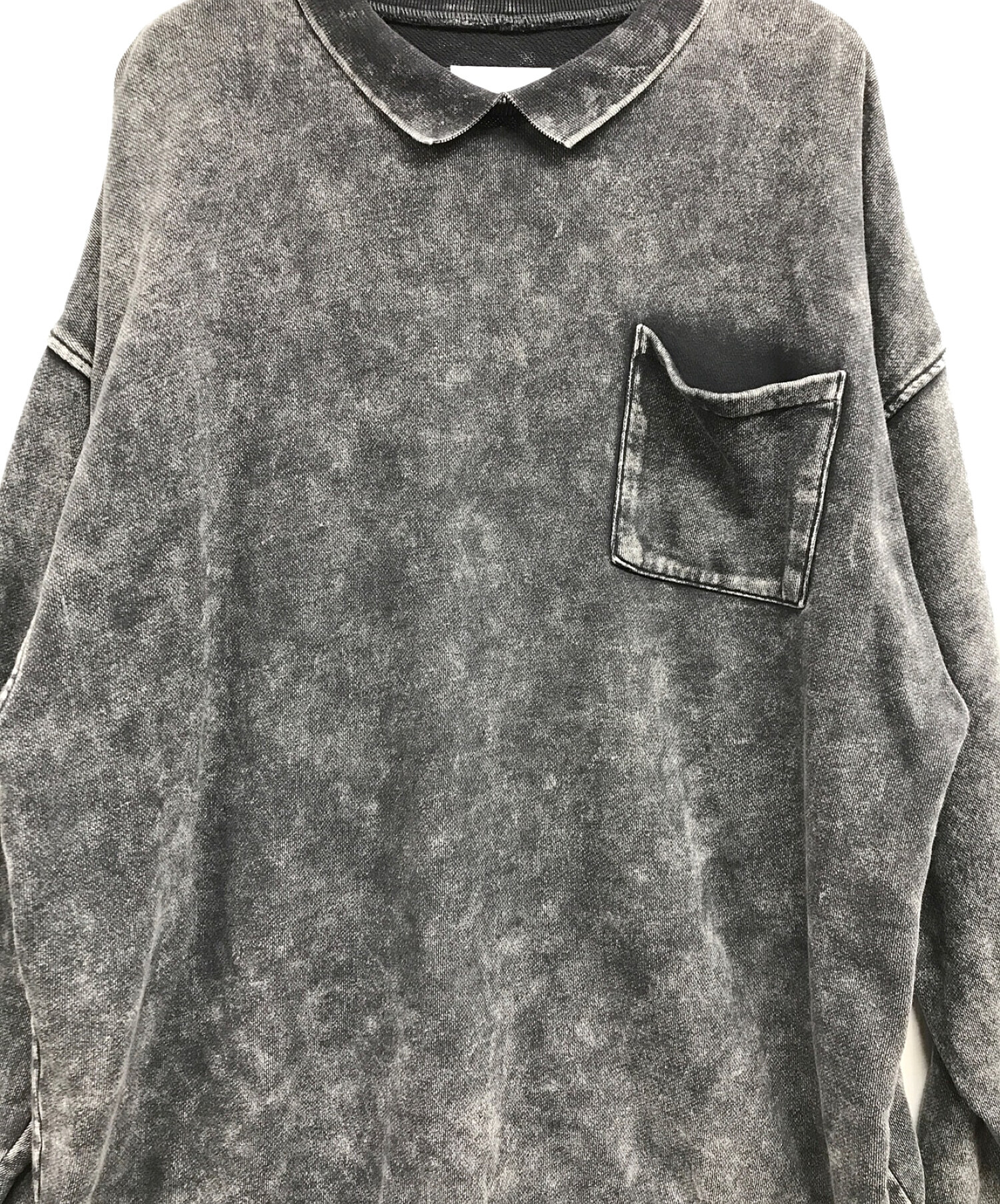 中古・古着通販】AMERI (アメリ) RIB COLLAR SWEAT/リブ カラー ...