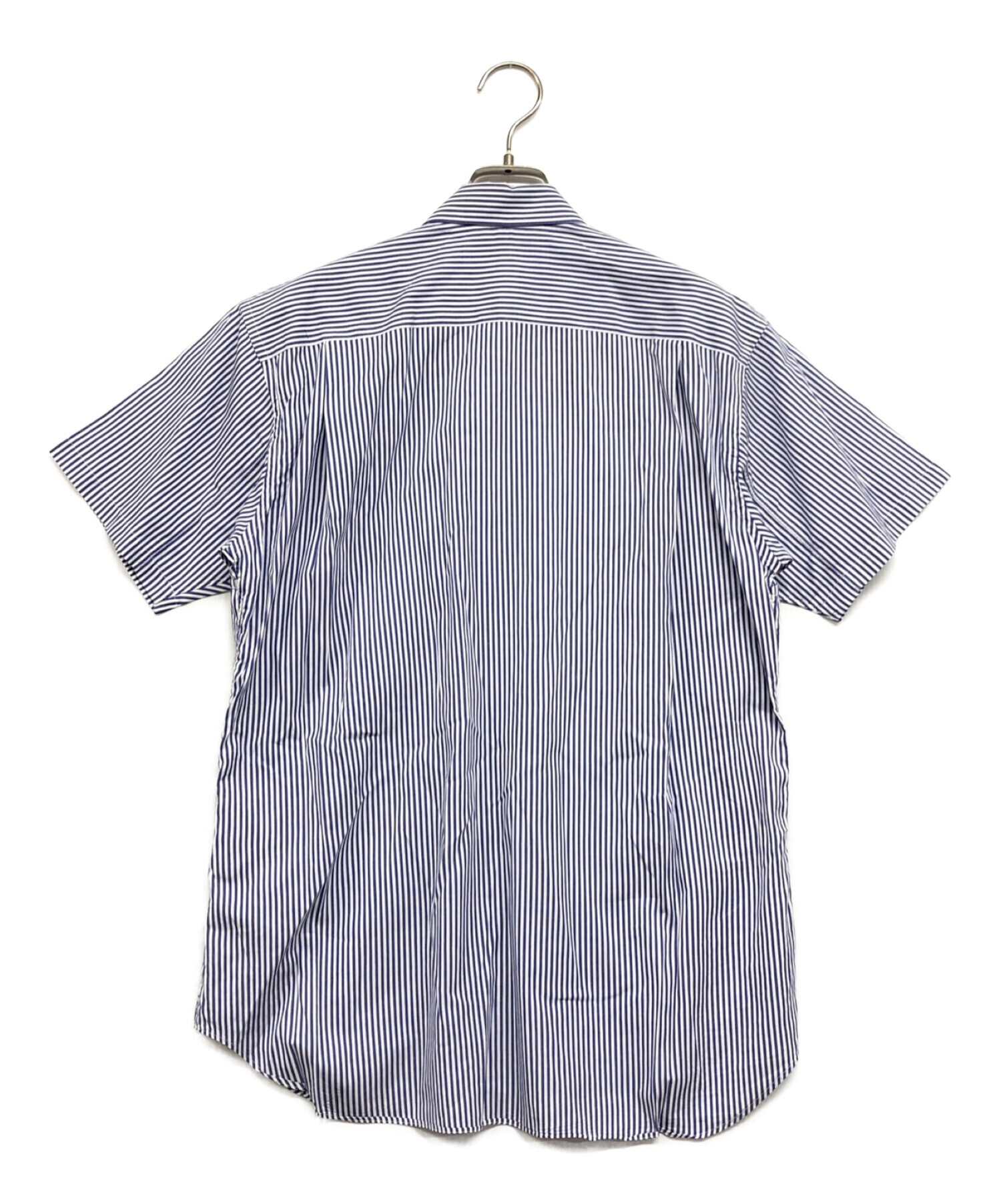 COMME des GARCONS SHIRT (コムデギャルソンシャツ) S/Sサークルポケットシャツ ブルー サイズ:XS