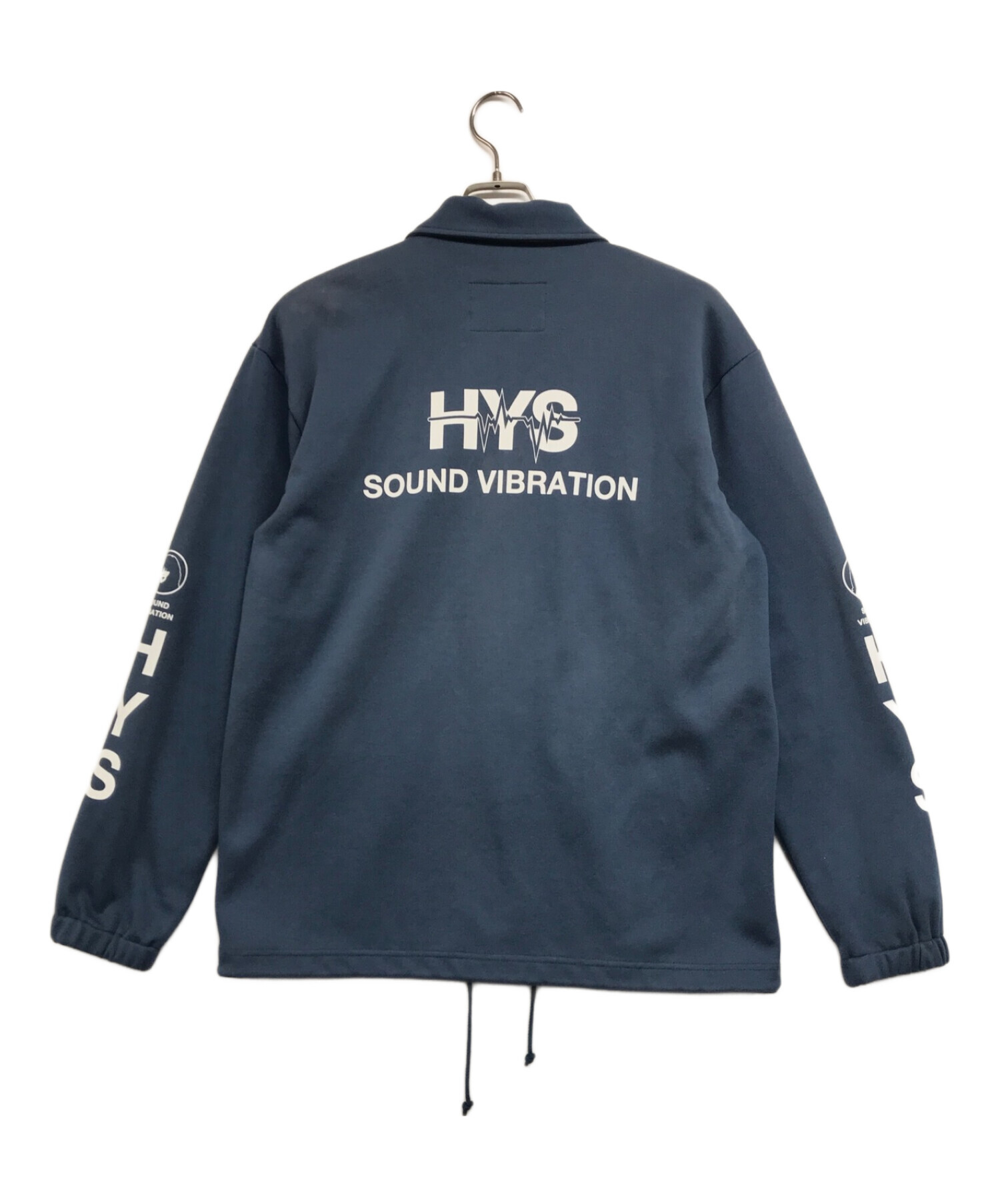 【中古・古着通販】Hysteric Glamour (ヒステリックグラマー) SOUND VIBRATIONコーチジャケット ブルー  サイズ:S｜ブランド・古着通販 トレファク公式【TREFAC FASHION】スマホサイト