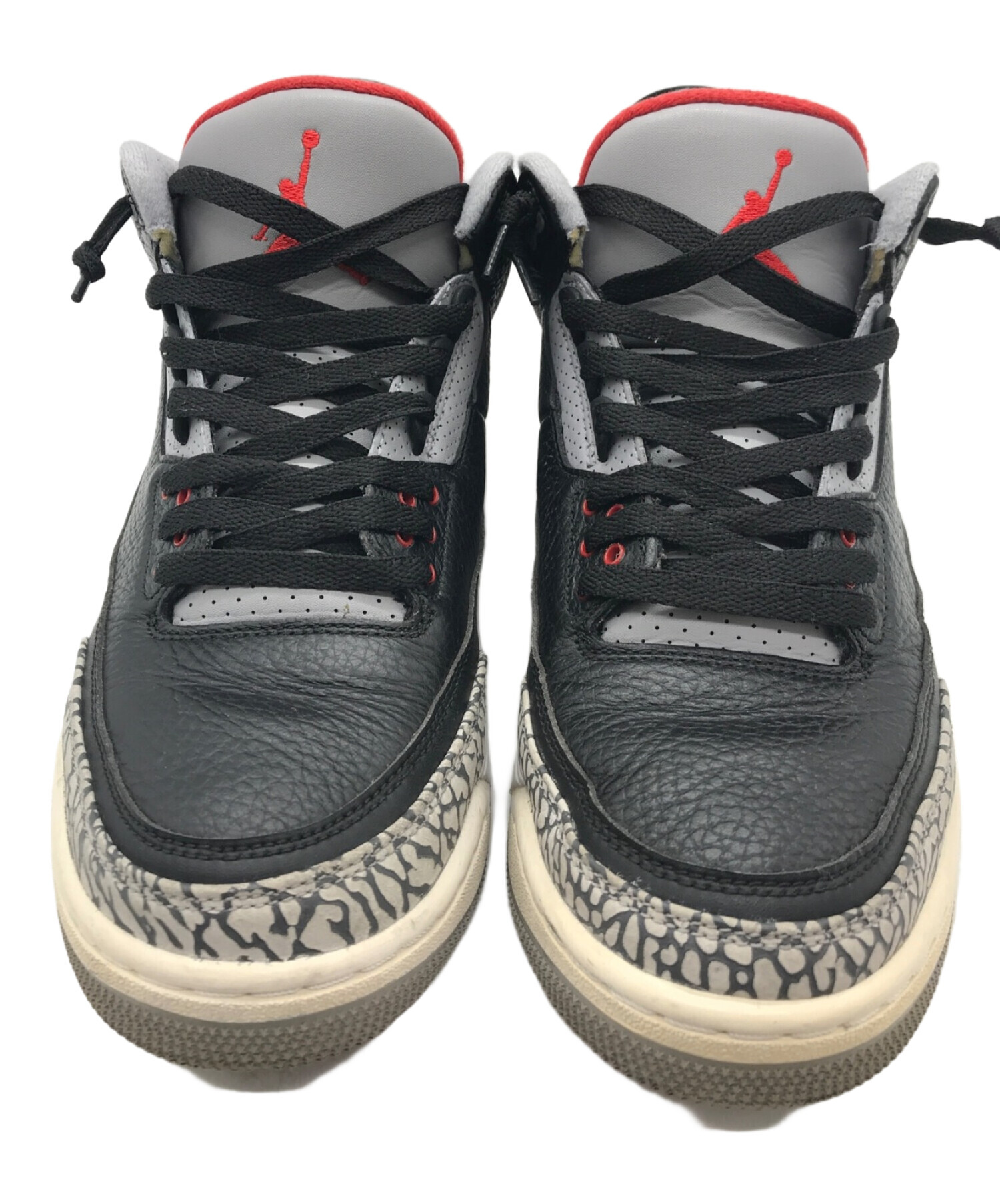 中古・古着通販】NIKE (ナイキ) AIR JORDAN 3 RETRO OG ブラック×グレー サイズ:27cm｜ブランド・古着通販  トレファク公式【TREFAC FASHION】スマホサイト