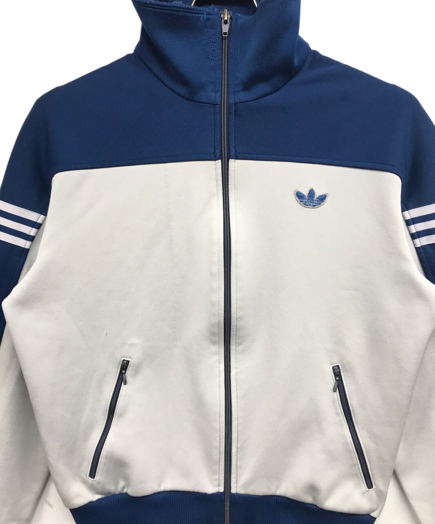 中古・古着通販】adidas (アディダス) トラックジャケット ブルー 