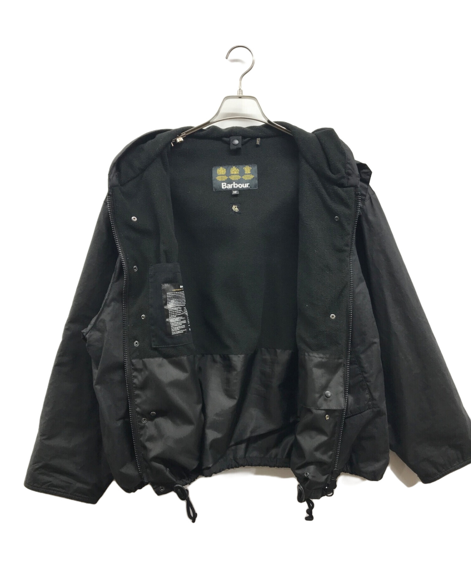 中古・古着通販】Barbour (バブアー) KAPTAIN SUNSHINE (キャプテンサンシャイン) BIG TRANSPORTER HOODY  ブラック サイズ:38｜ブランド・古着通販 トレファク公式【TREFAC FASHION】スマホサイト