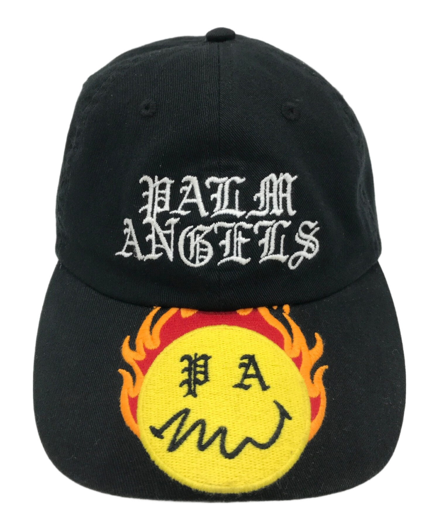 中古・古着通販】Palm Angels (パーム エンジェルス) BURNING HEAD CAP ブラック サイズ:O/S｜ブランド・古着通販  トレファク公式【TREFAC FASHION】スマホサイト