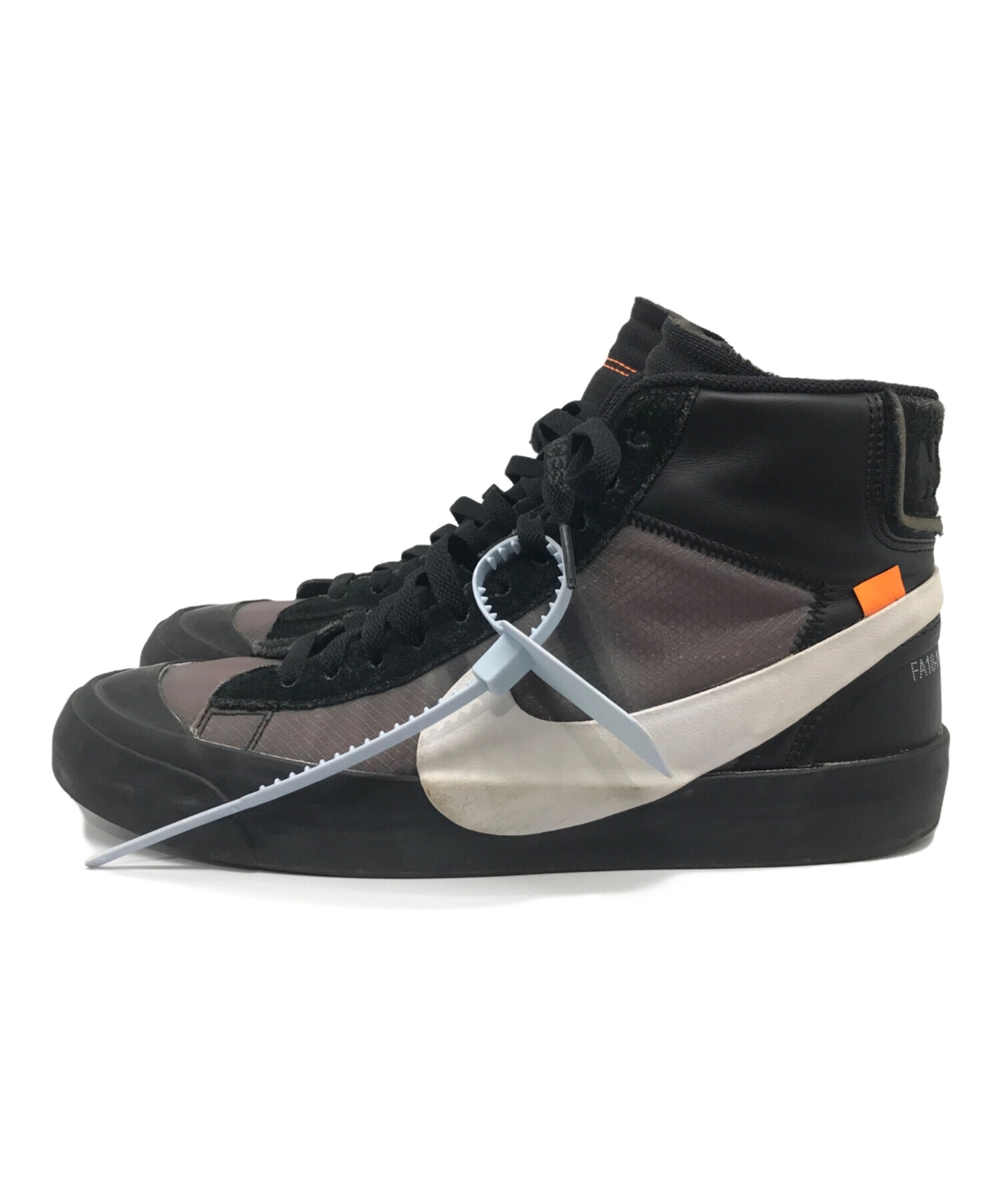 中古・古着通販】NIKE (ナイキ) OFFWHITE (オフホワイト) BLAZER STUDIO MID ブラック サイズ:27cm｜ブランド・古着通販  トレファク公式【TREFAC FASHION】スマホサイト