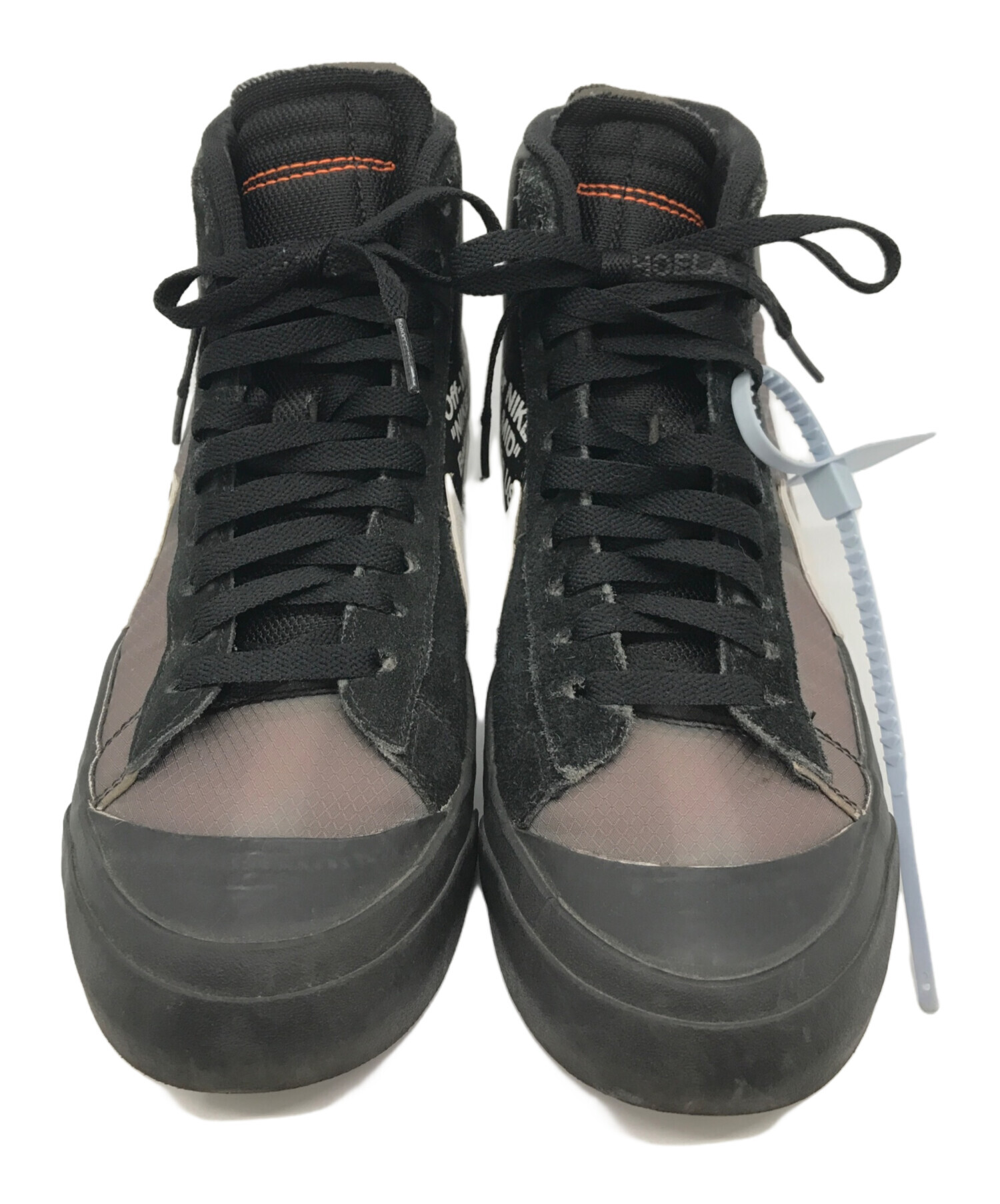 中古・古着通販】NIKE (ナイキ) OFFWHITE (オフホワイト) BLAZER STUDIO MID ブラック サイズ:27cm｜ブランド・古着通販  トレファク公式【TREFAC FASHION】スマホサイト