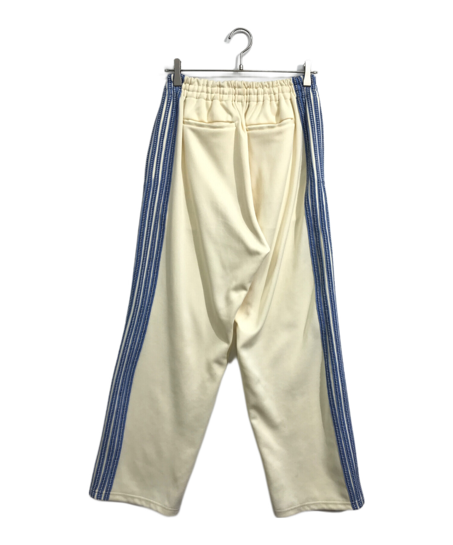 jieda (ジエダ) 5 STRIPE JERSEY PANTS ホワイト×ブルー サイズ:1