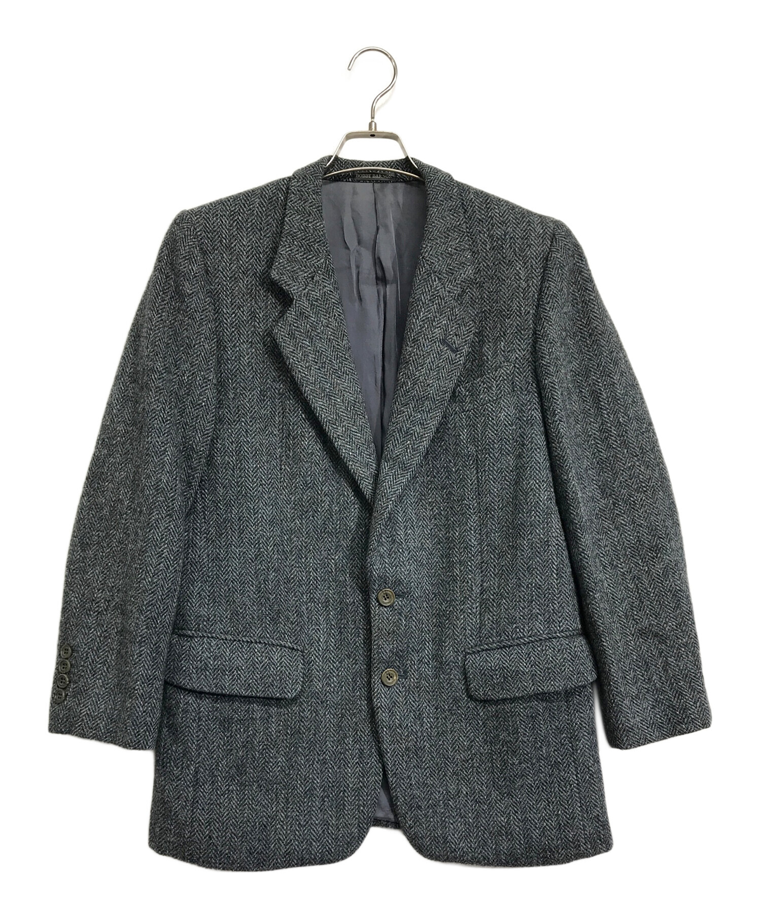 中古・古着通販】Harris Tweed (ハリスツイード) ツイードテーラードジャケット ネイビー  サイズ:なし(実寸サイズをご確認ください)｜ブランド・古着通販 トレファク公式【TREFAC FASHION】スマホサイト