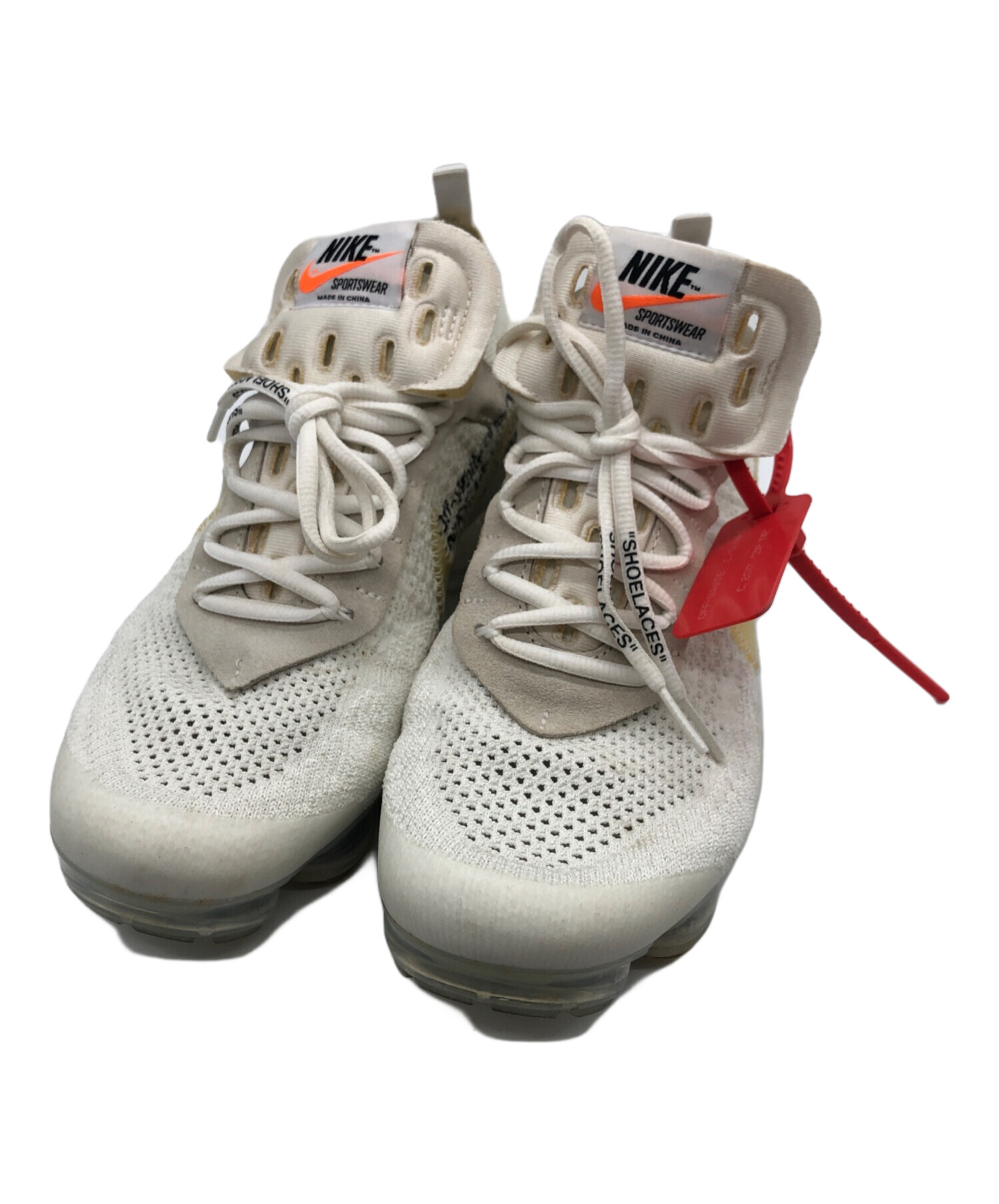 中古・古着通販】NIKE (ナイキ) OFFWHITE (オフホワイト) スニーカー ホワイト サイズ:27ｃｍ｜ブランド・古着通販  トレファク公式【TREFAC FASHION】スマホサイト