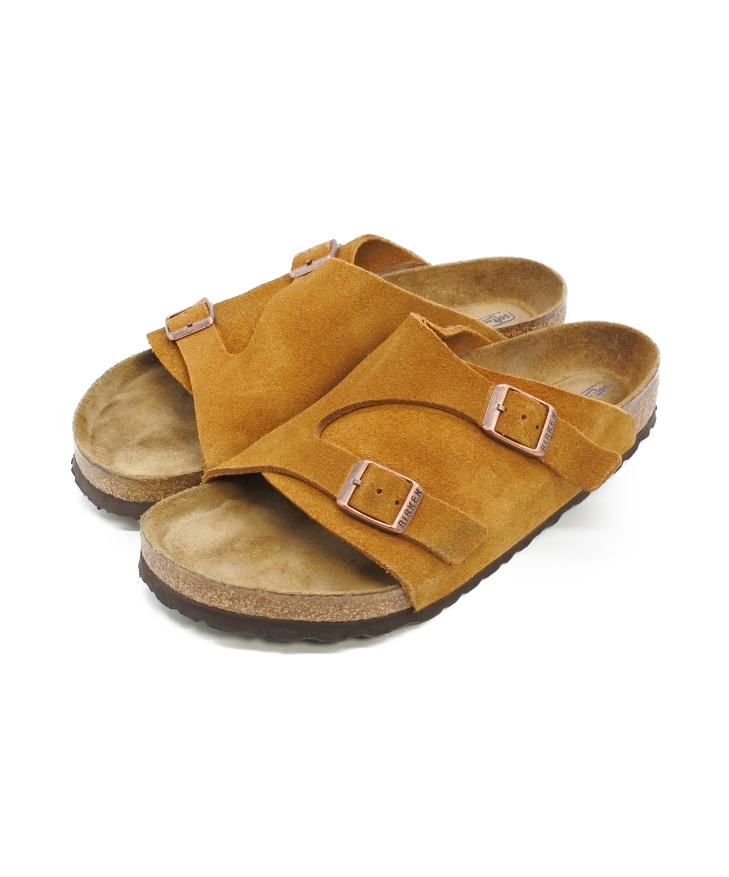 BIRKENSTOCK (ビルケンシュトック) チューリッヒ ブラウン サイズ:39（25-25.5） レザーサンダル