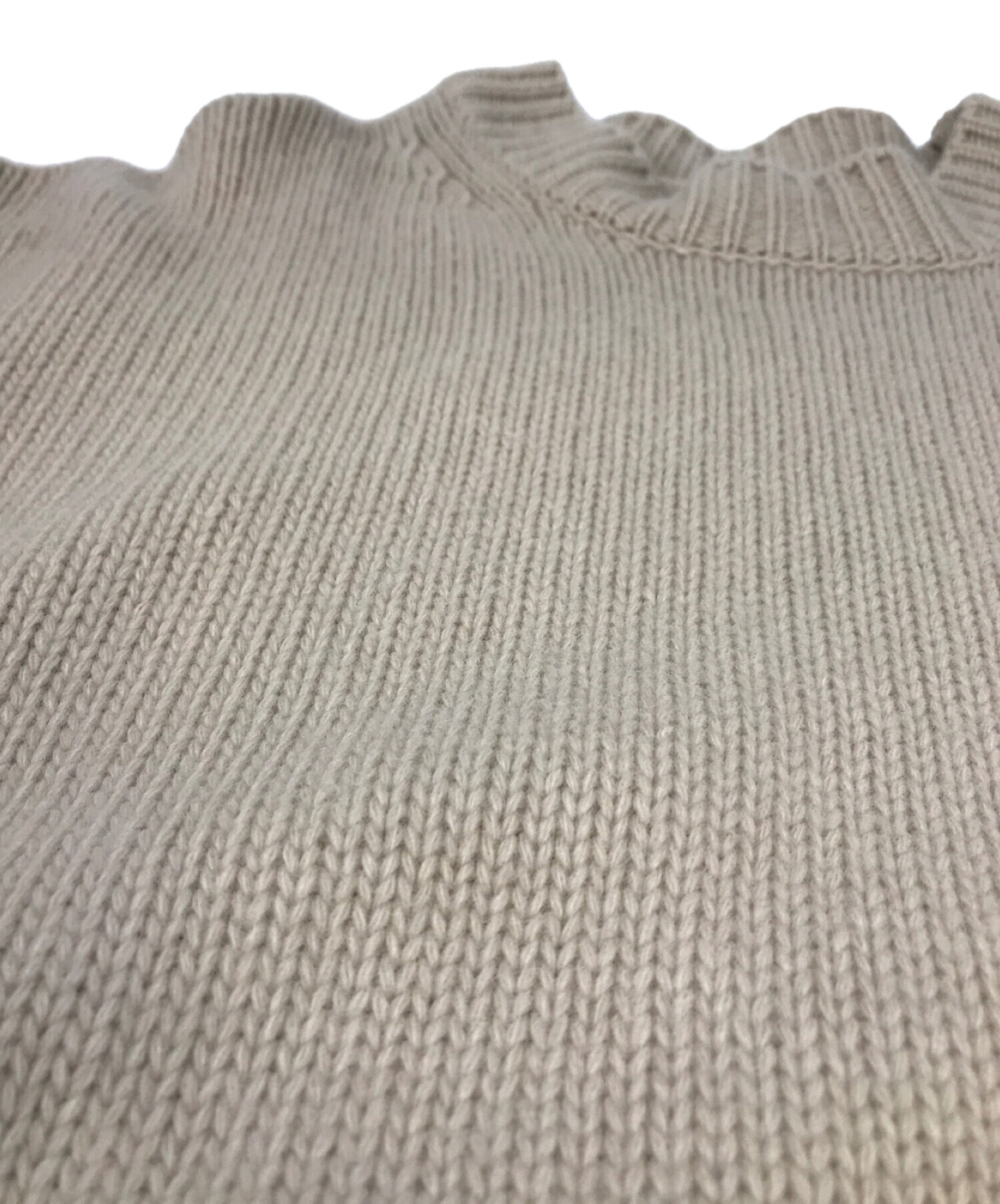 TODAYFUL (トゥデイフル) Lambswool Soft Knit ベージュ サイズ:F