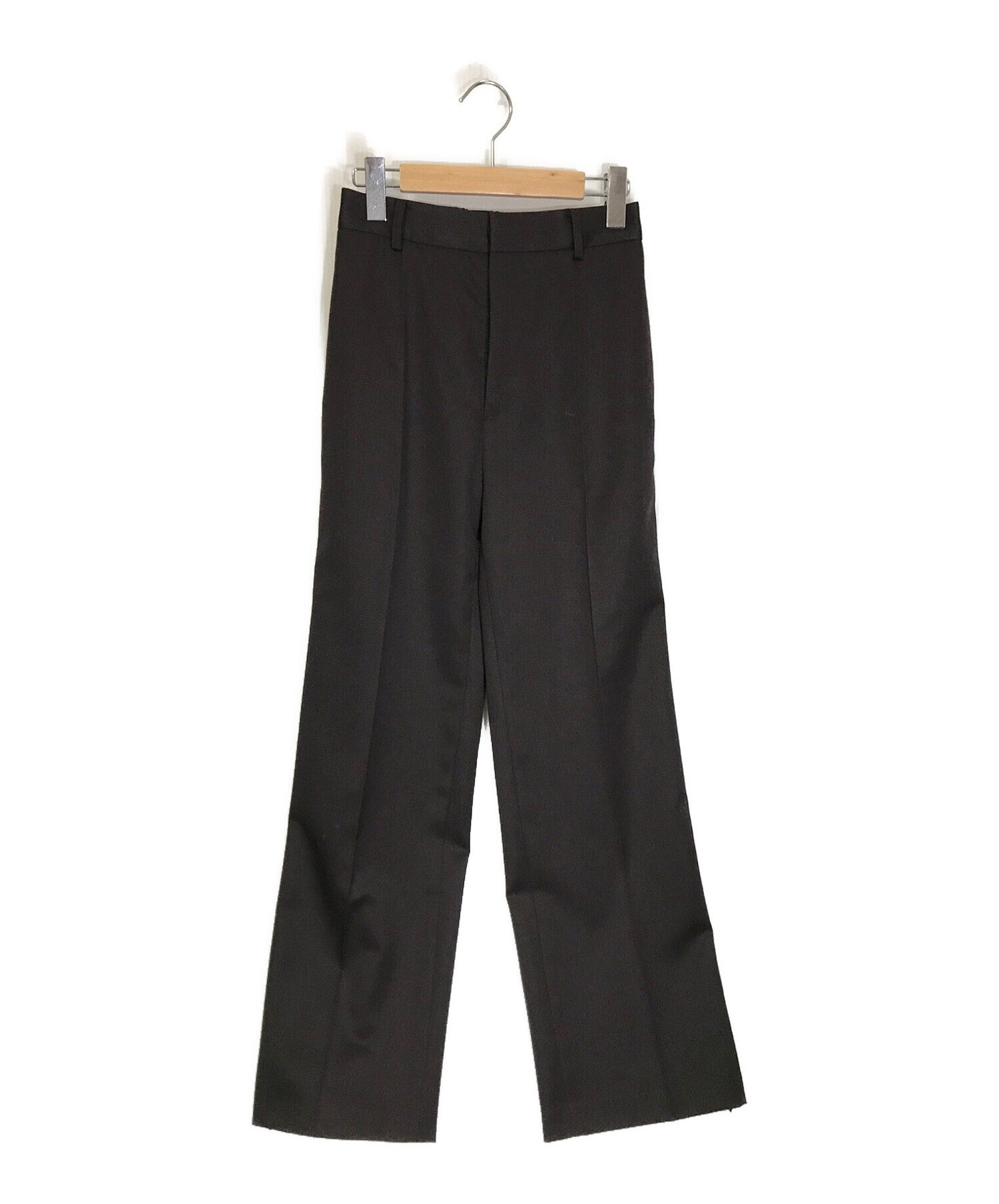 L'appartement (アパルトモン) Side ZIP Pants ブラウン サイズ:34