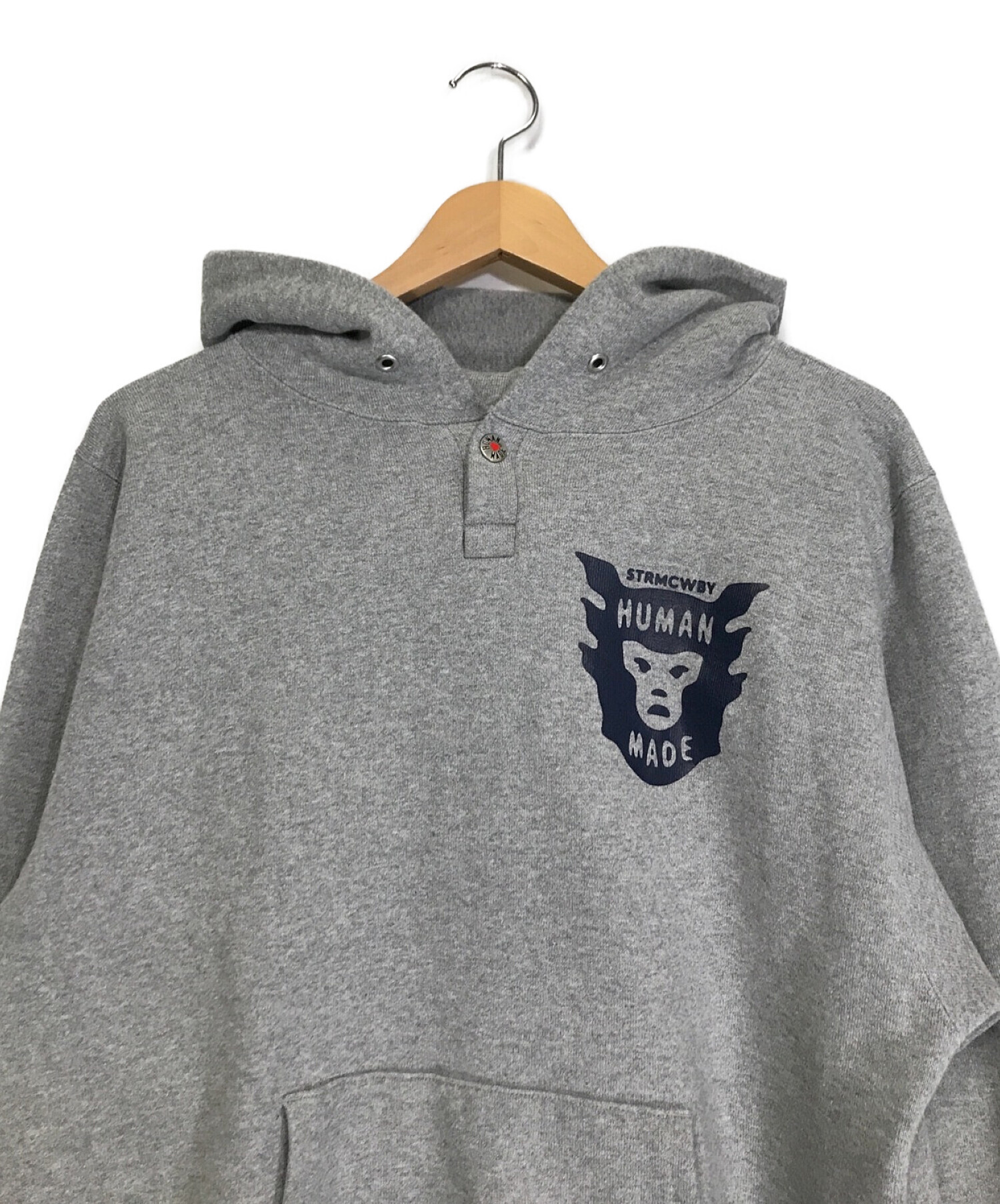 ニッサン・638 HUMAN MADE SNAP COLLAR HOODED SWEATSHIRT | ochge.org