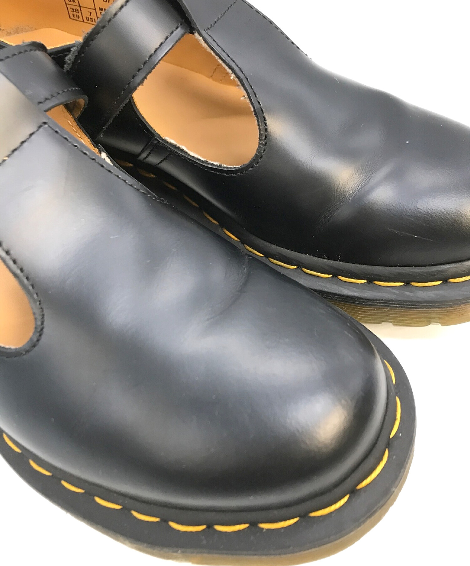 Dr.Martens (ドクターマーチン) POLLEY Tバーシューズ ブラック サイズ:UK5 (24cm)