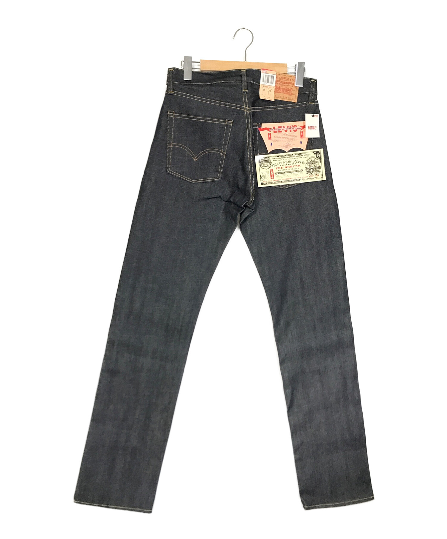 中古・古着通販】LEVI'S (リーバイス) 【復刻】リジットデニムパンツ