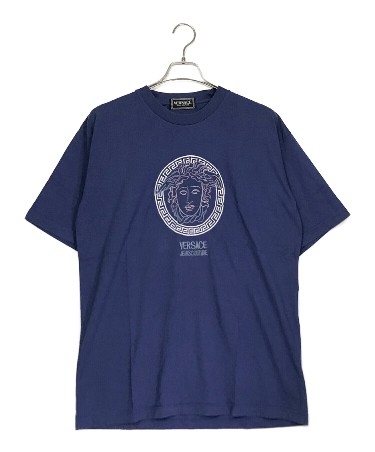 Tシャツ/カットソー(半袖/袖なし)versace ヴェルサーチ ロゴ Tシャツ
