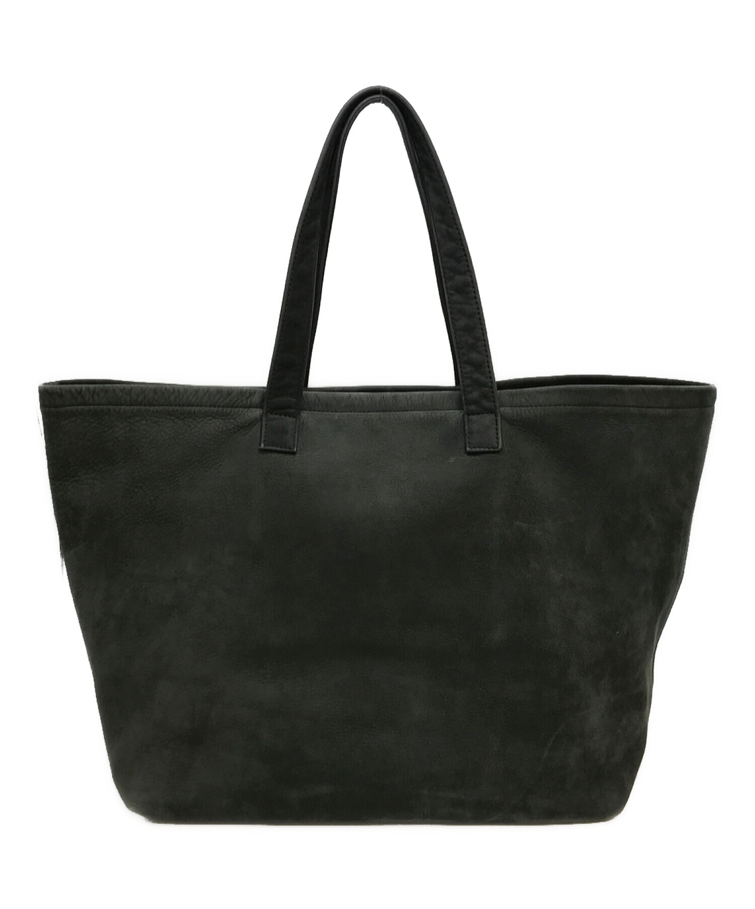 MARGARET HOWELL (マーガレットハウエル) NUBUCK LEATHER TOTE グレー