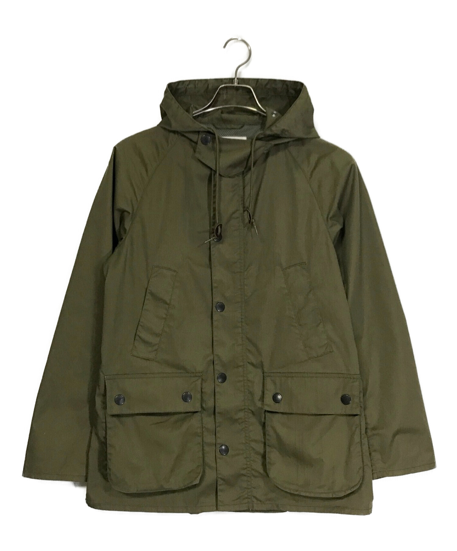 Barbour × UNITED ARROWS (バブアー × ユナイテッドアローズ) 別注 HOODED BEDALE カーキ サイズ:36