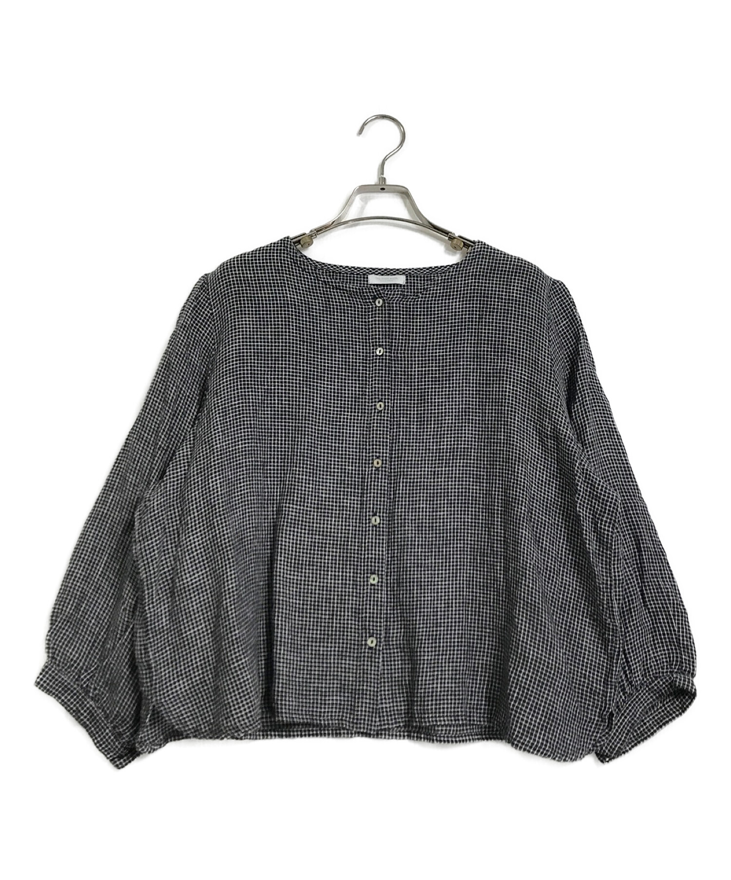 中古・古着通販】fog linen work (フォグリネンワーク) リネンブラウス