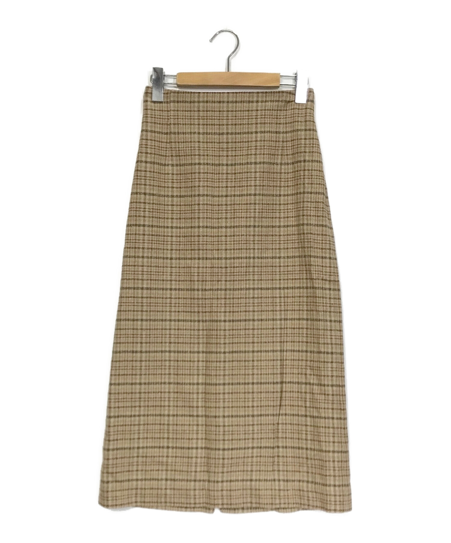 中古・古着通販】AURALEE (オーラリー) SILK SUMMER TWEED SLIT SKIRT