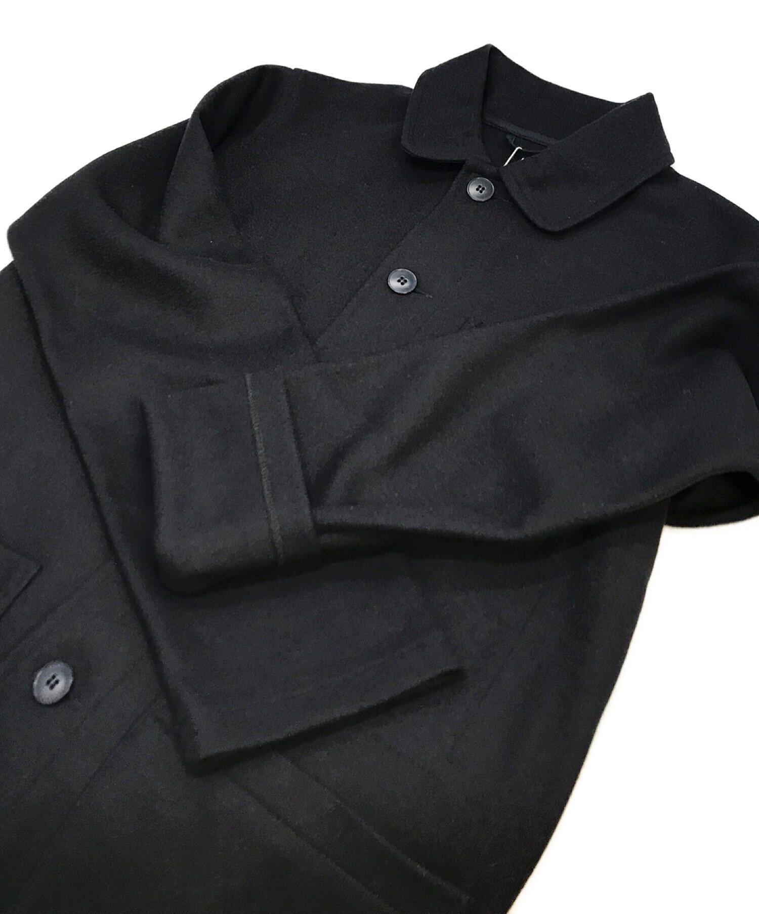agnes b (アニエスベー) ワークシャツジャケット ネイビー サイズ:1 未使用品