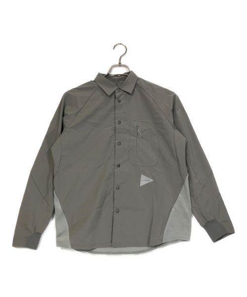 中古・古着通販】and wander (アンドワンダー) Fleece Base L/S Shirt