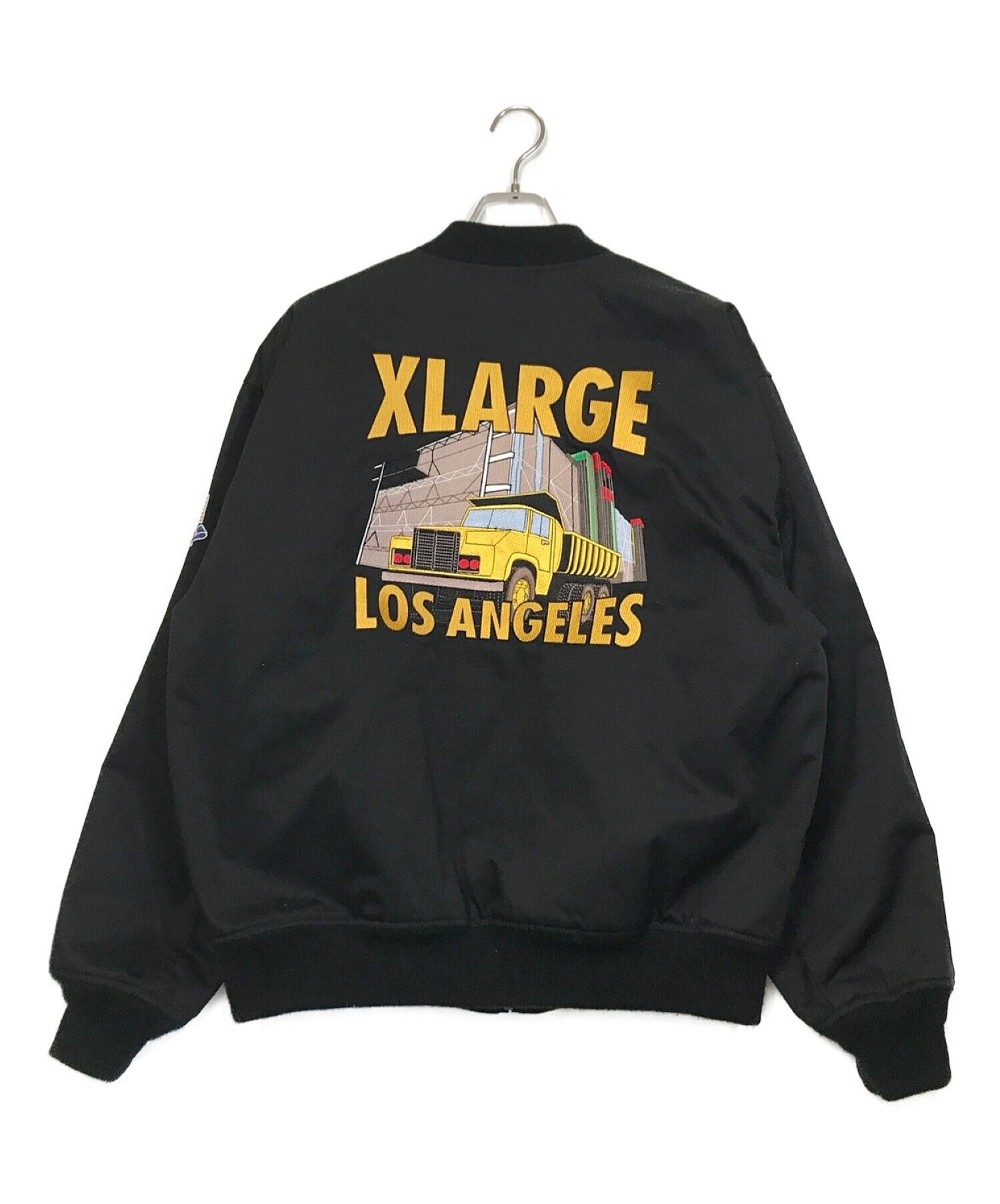 X-LARGE (エクストララージ) EMBROIDERY WORK JACKET ブラック サイズ:L