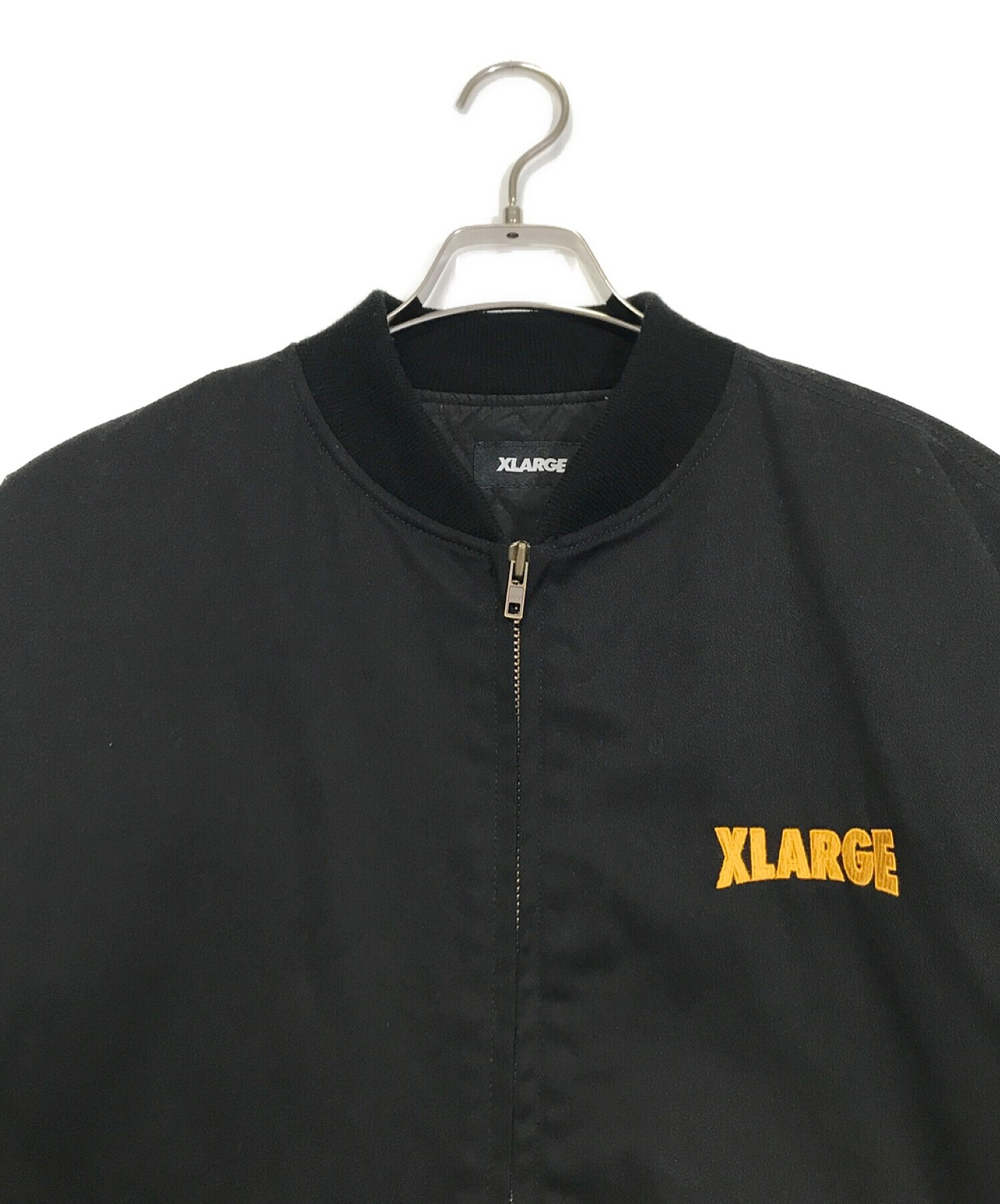 X-LARGE (エクストララージ) EMBROIDERY WORK JACKET ブラック サイズ:L