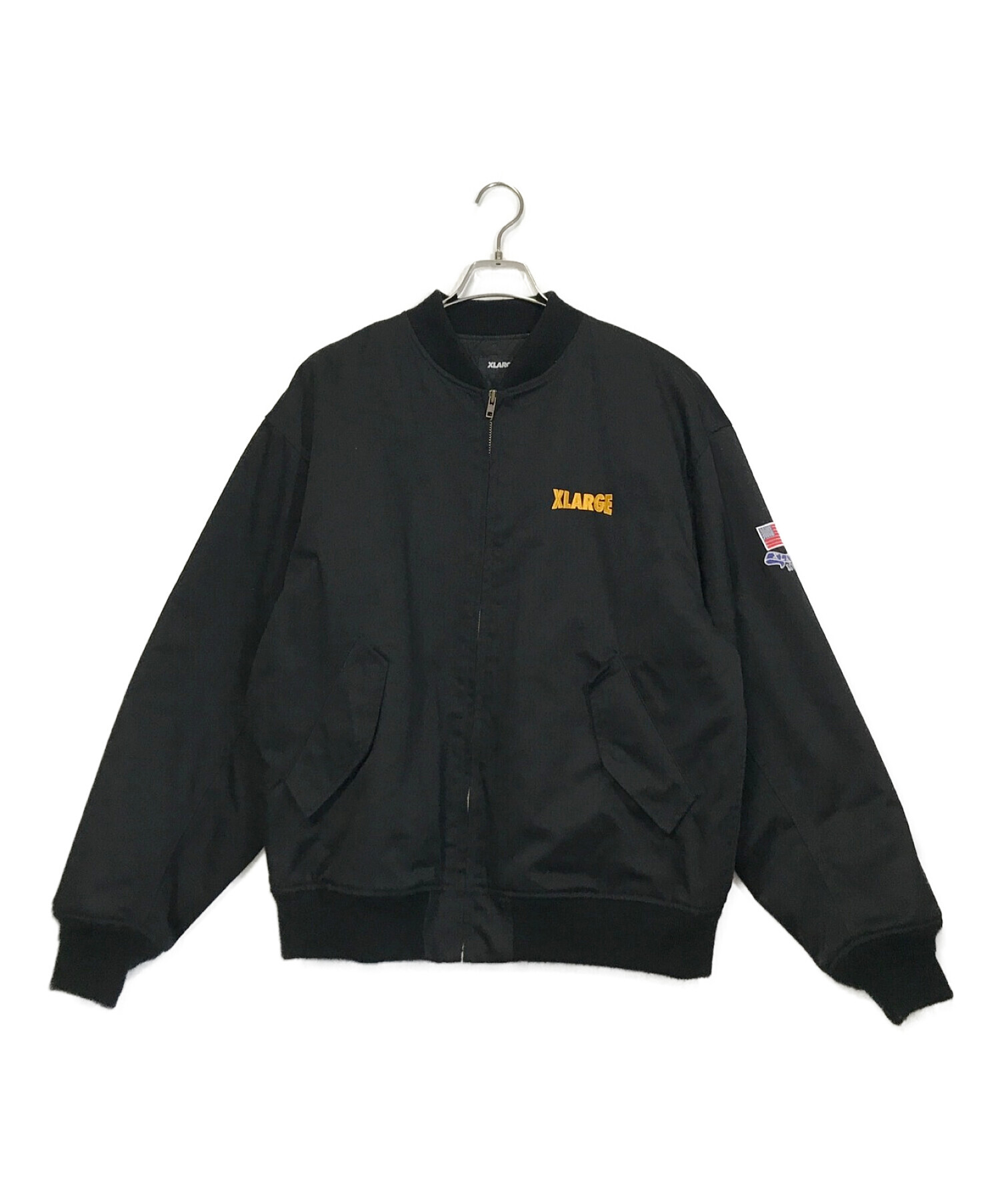 X-LARGE (エクストララージ) EMBROIDERY WORK JACKET ブラック サイズ:L