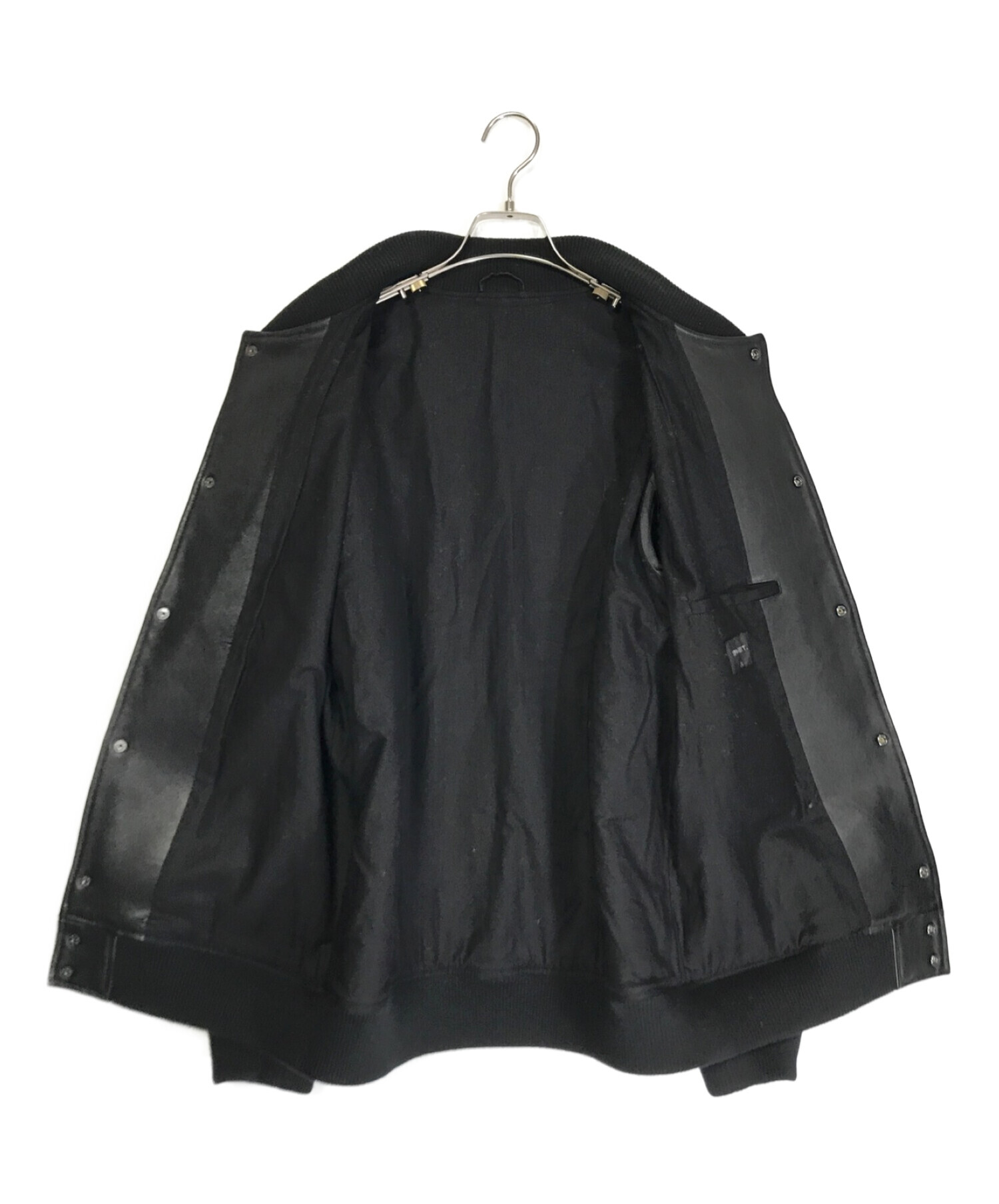 中古・古着通販】SOPHNET. (ソフネット) LEATHER VARSITY JACKET