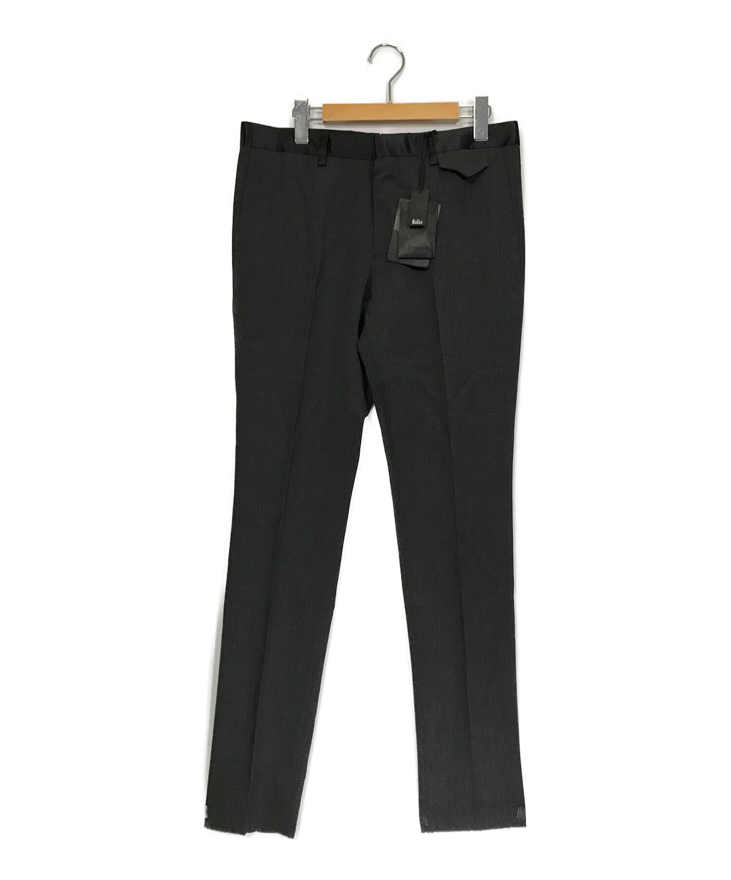 THE RERACS (ザ リラクス) WIDE EASY SLACKS BORDEAUX トップグレー サイズ:38 未使用品