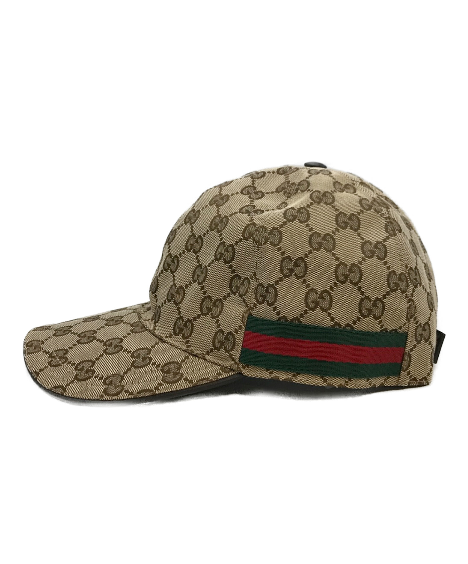 中古・古着通販】GUCCI (グッチ) GGキャンバス ベースボールキャップ