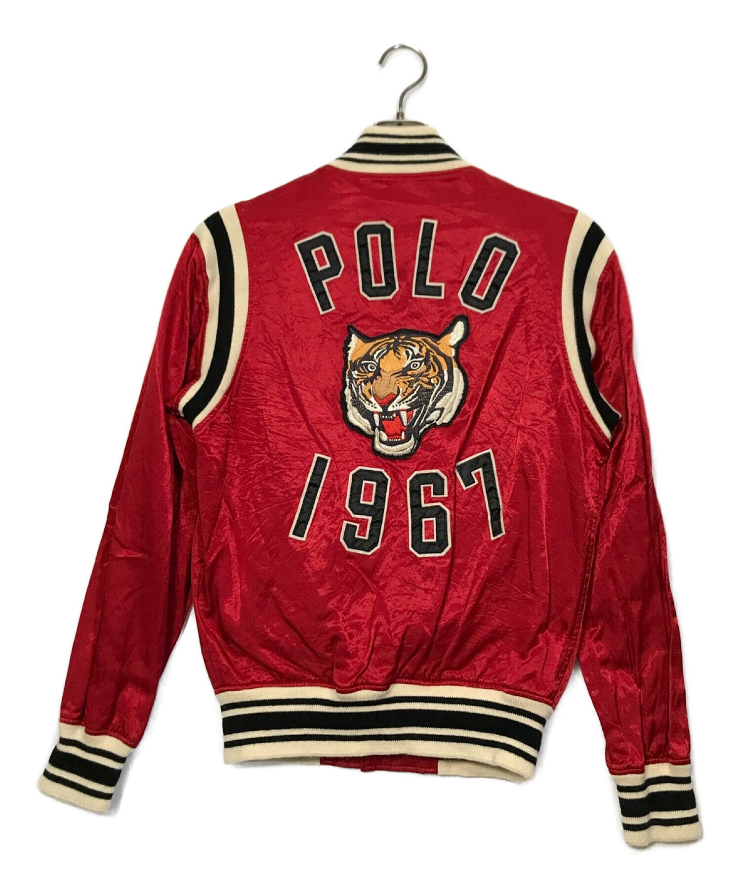 Polo Tiger Satin Baseball Jacket-