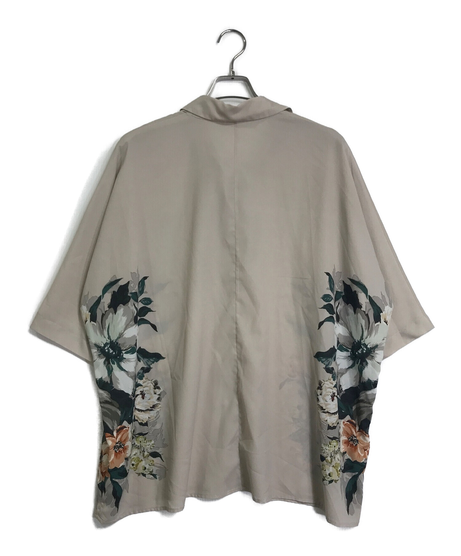 中古・古着通販】CLANE (クラネ) PANEL FLOWER SHIRT ベージュ サイズ:1｜ブランド・古着通販 トレファク公式【TREFAC  FASHION】スマホサイト