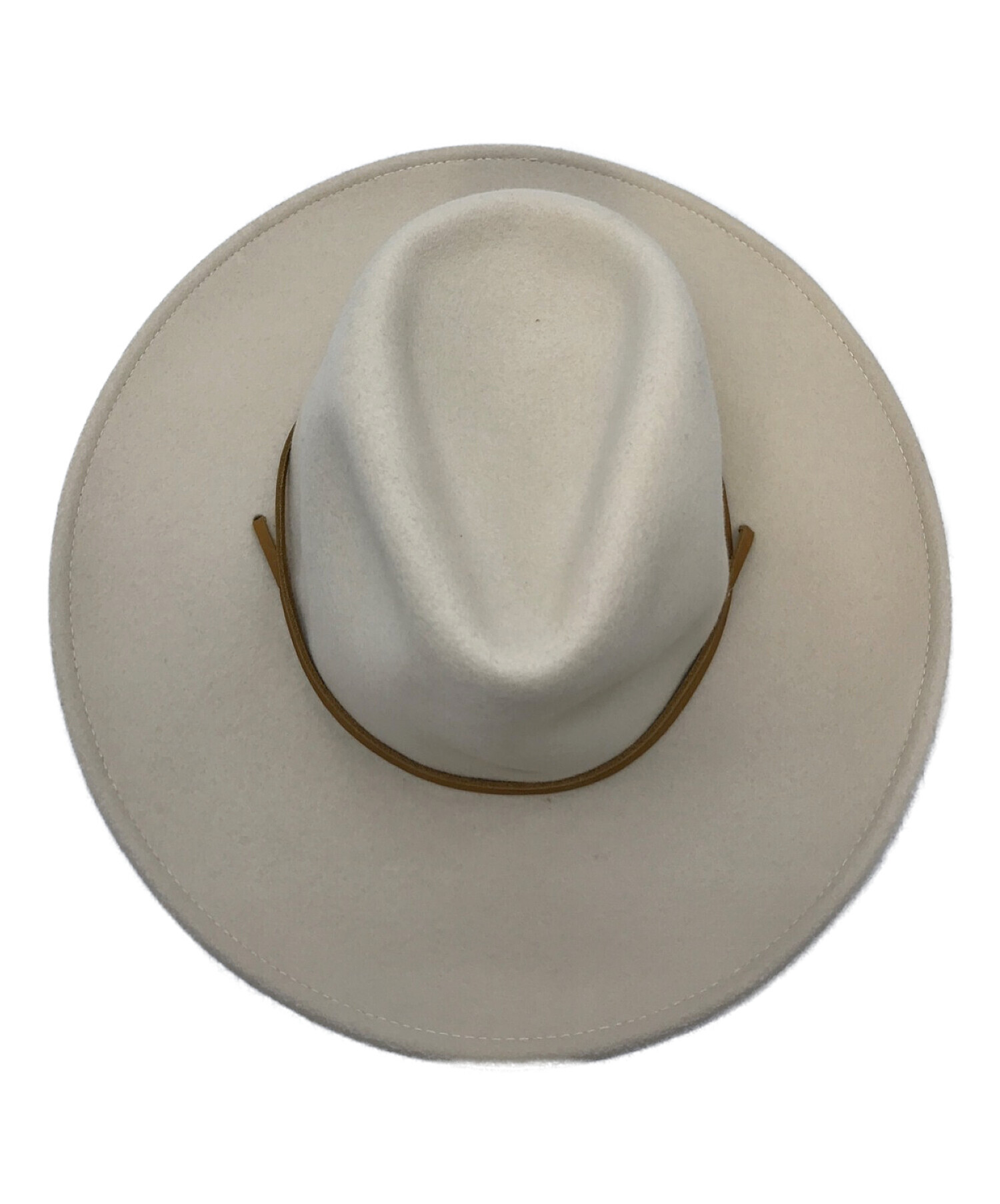 中古・古着通販】STETSON (ステットソン) ウールハット アイボリー