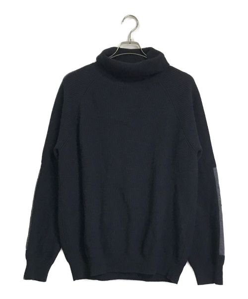 中古・古着通販】SOPHNET. (ソフネット) ELBOW PATCH TURTLE NECK KNIT