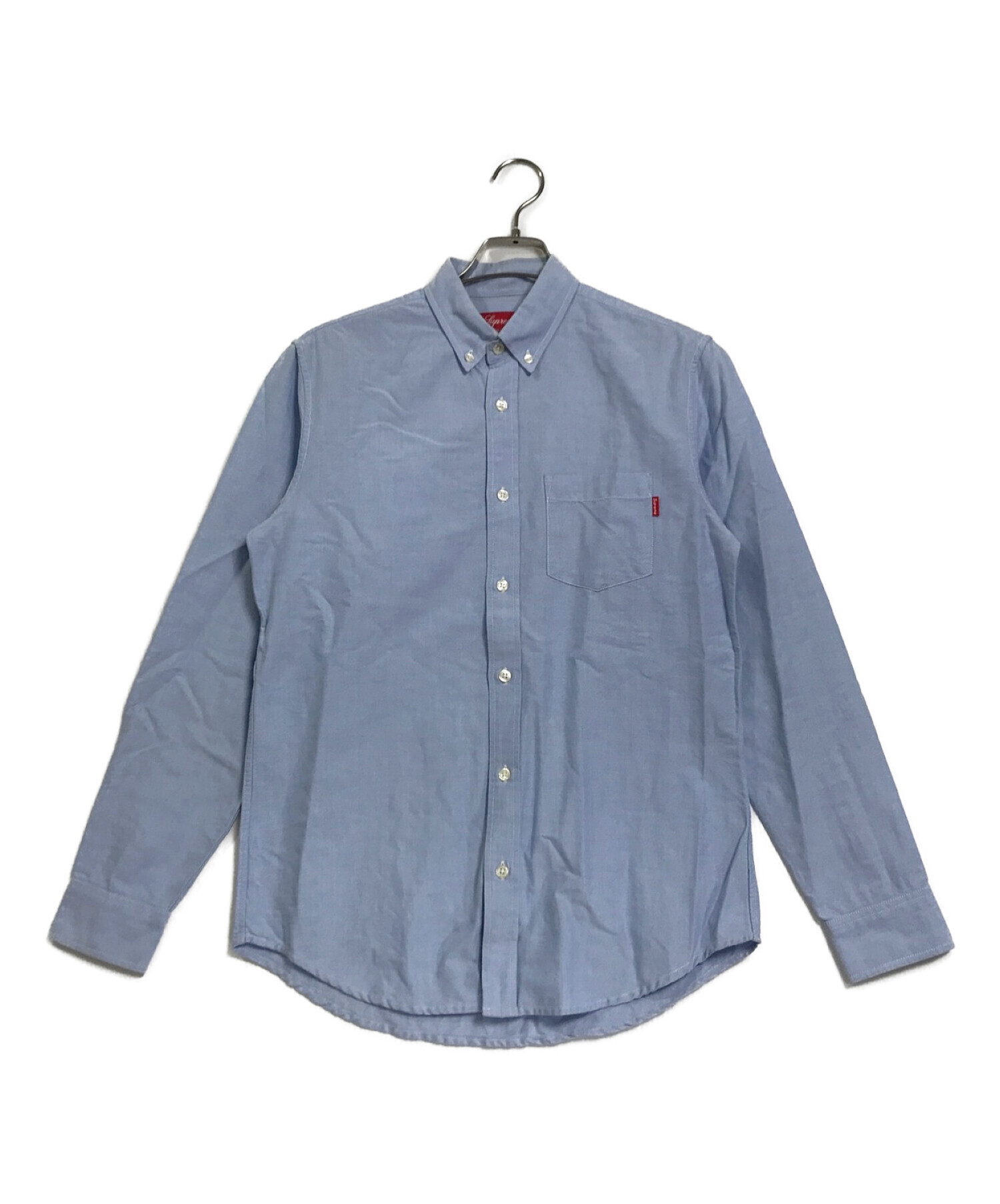 SUPREME (シュプリーム) Oxford Shirt ブルー サイズ:S