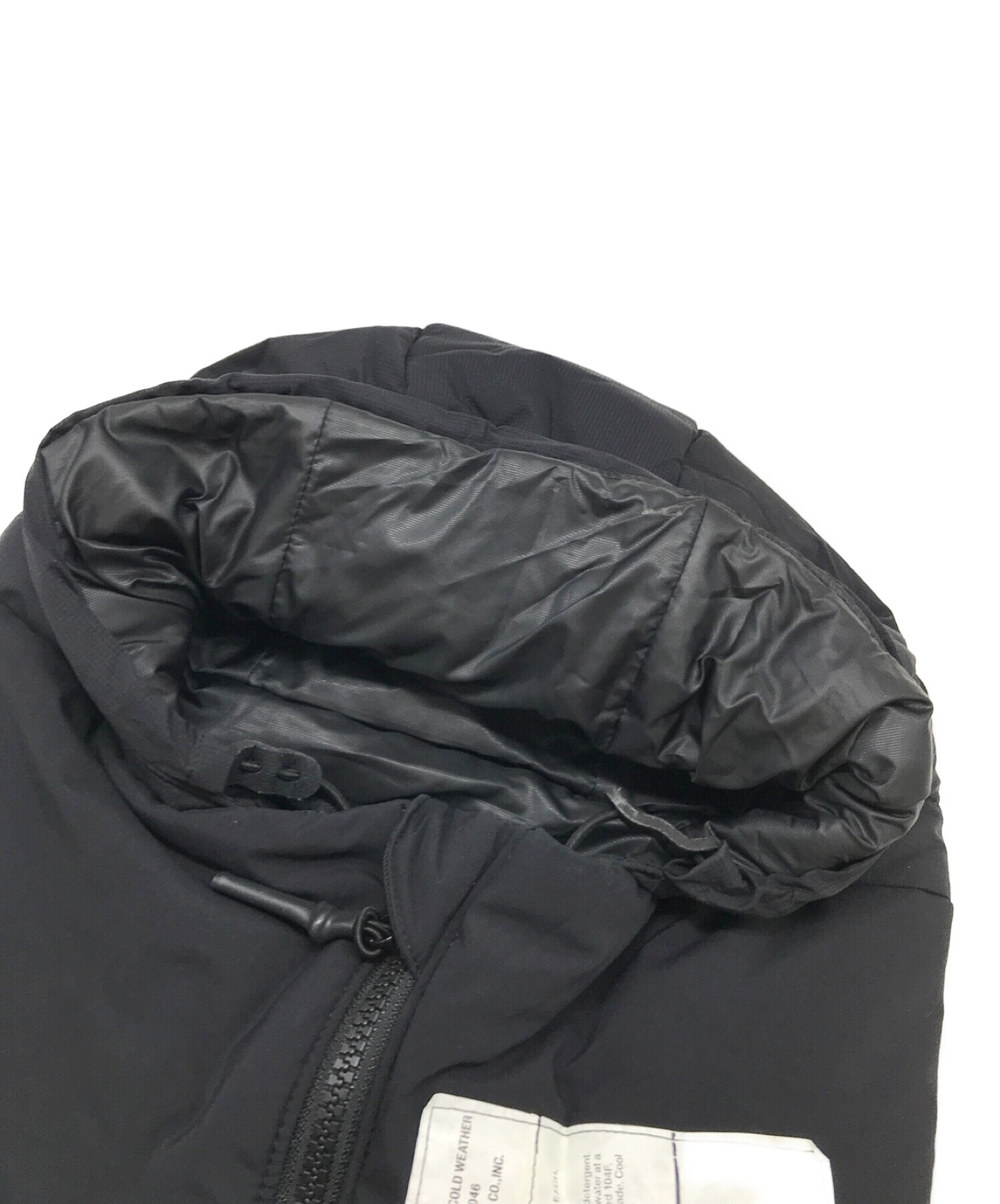 N.HOOLYWOOD (エヌ ハリウッド) PRIMALOFT INSULATION JACKET / プリマロフトインサレーションジャケット  ブラック サイズ:36