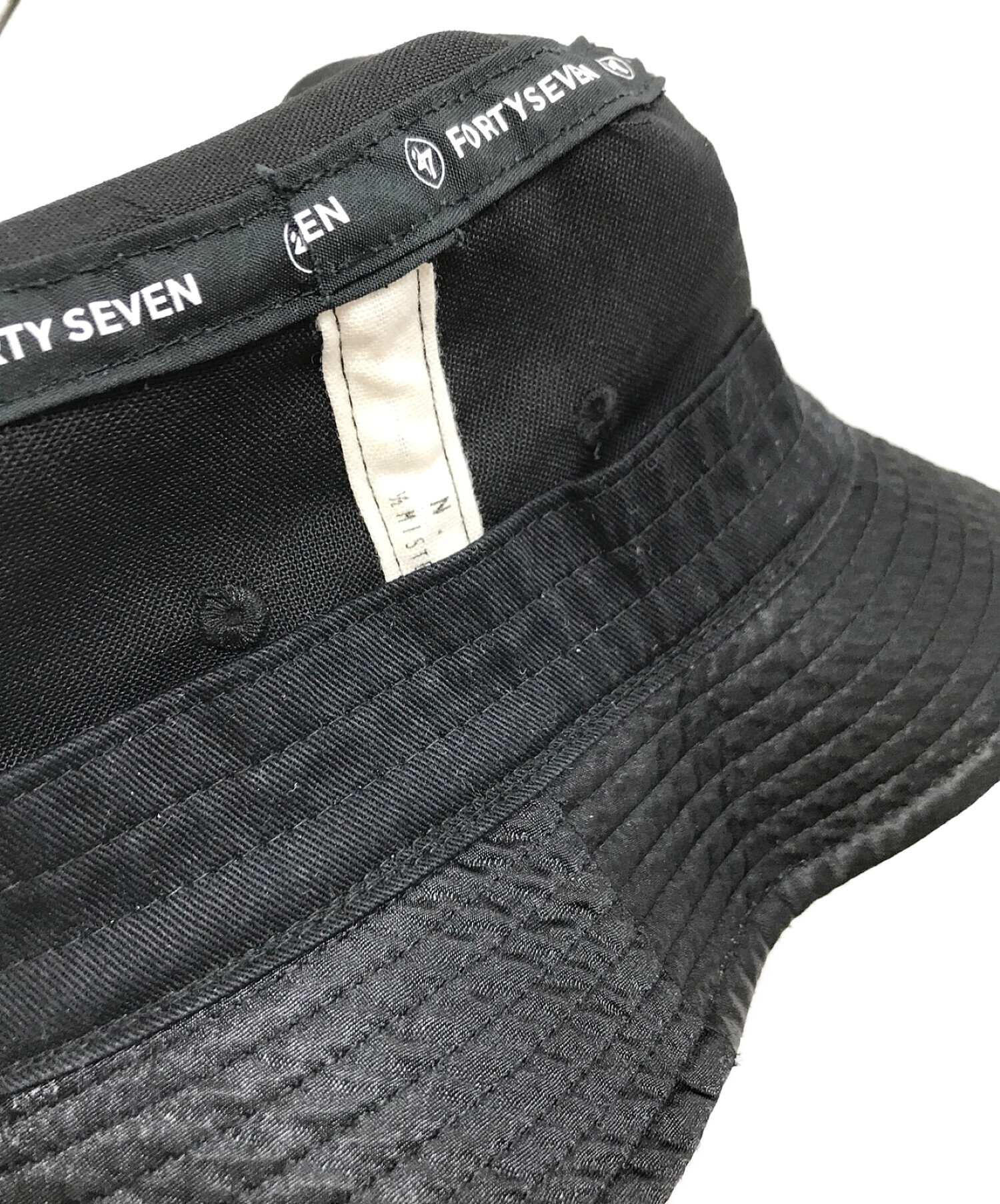 N.HOOLYWOOD (エヌハリウッド) COMPILE × 47 HAT ブラック サイズ:ONE SIZE